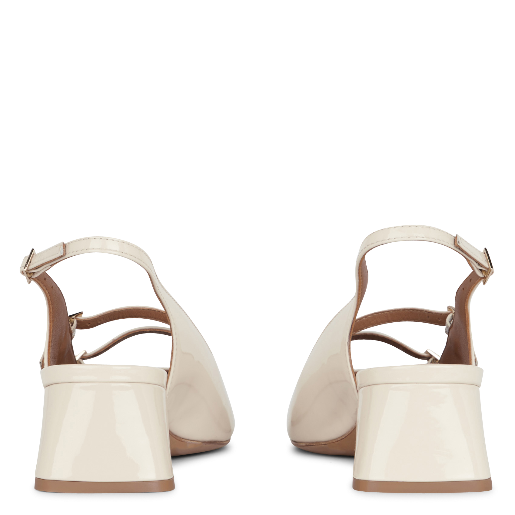 Beyou suede high heels  BOBBIES White