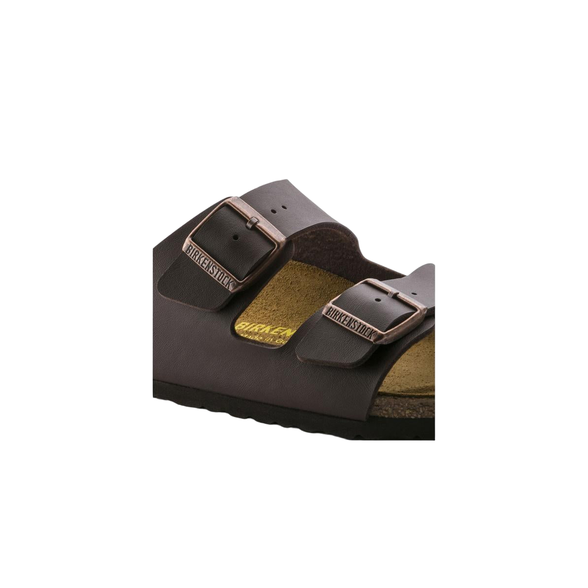 Faux leather sandals Brown