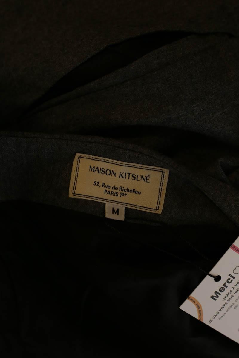 Wool skirt MAISON KITSUNÉ - Seconde main Grey