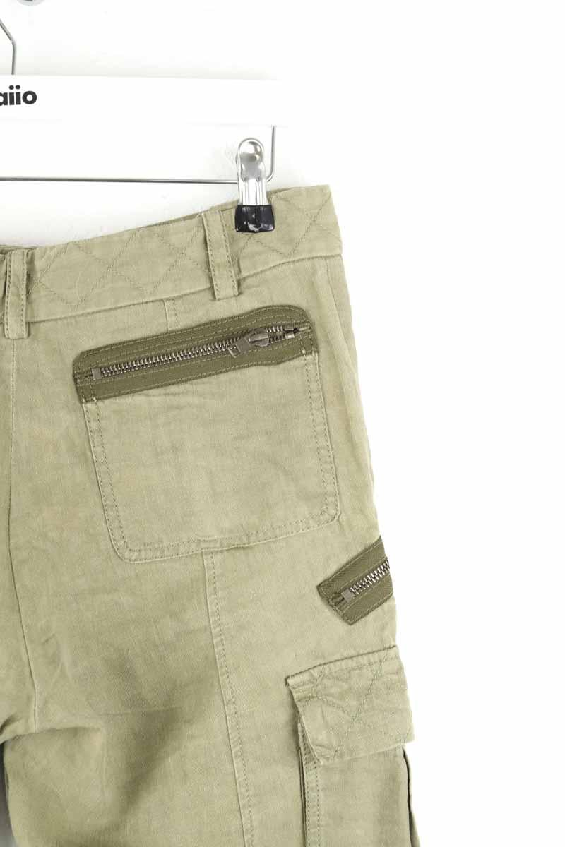 Linen pants JOSEPH - Seconde Main Khaki