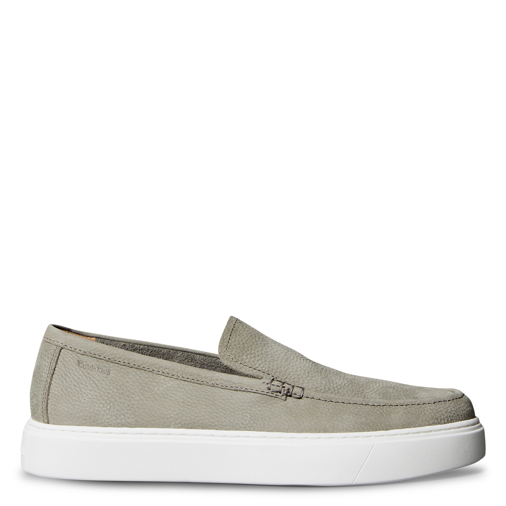 Baskets basses en cuir CALVIN KLEIN Vert