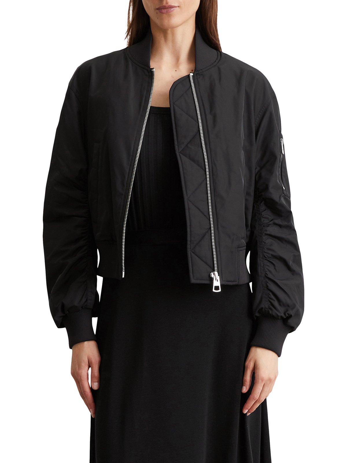 Cazadora con cuello teddy MARC O'POLO Negro