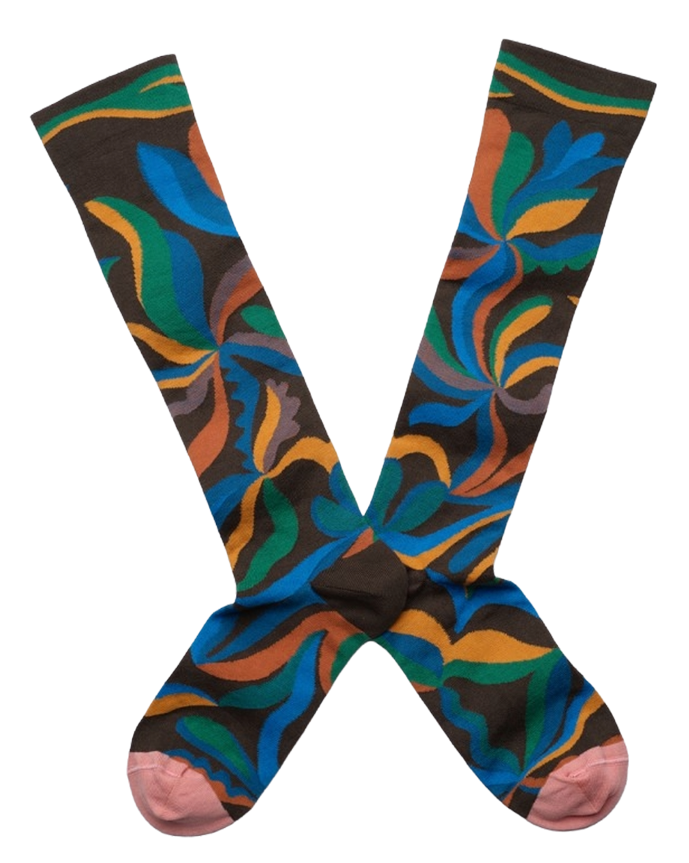 Chaussettes en coton mélangé imprimé BONNE MAISON Multicolore