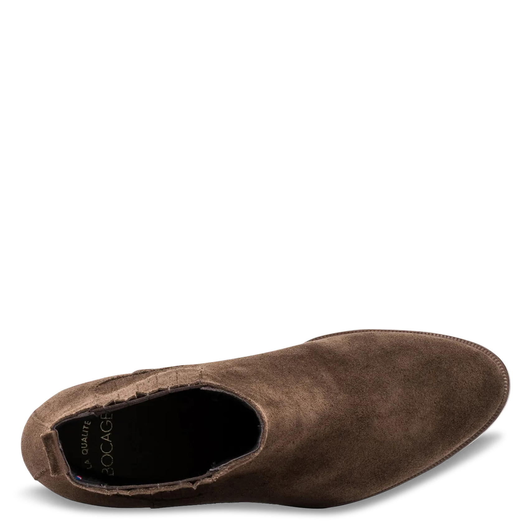 Bianca leather ankle boots BOCAGE Brown