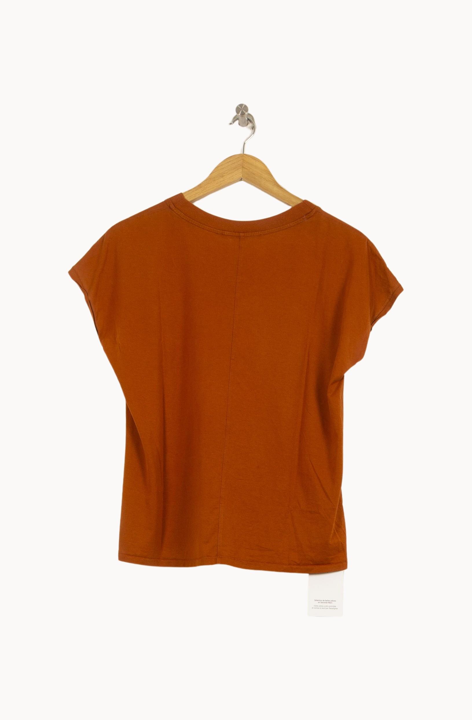 Tommy Badge T-shirt COMPTOIR DES COTONNIERS - Seconde main Brown