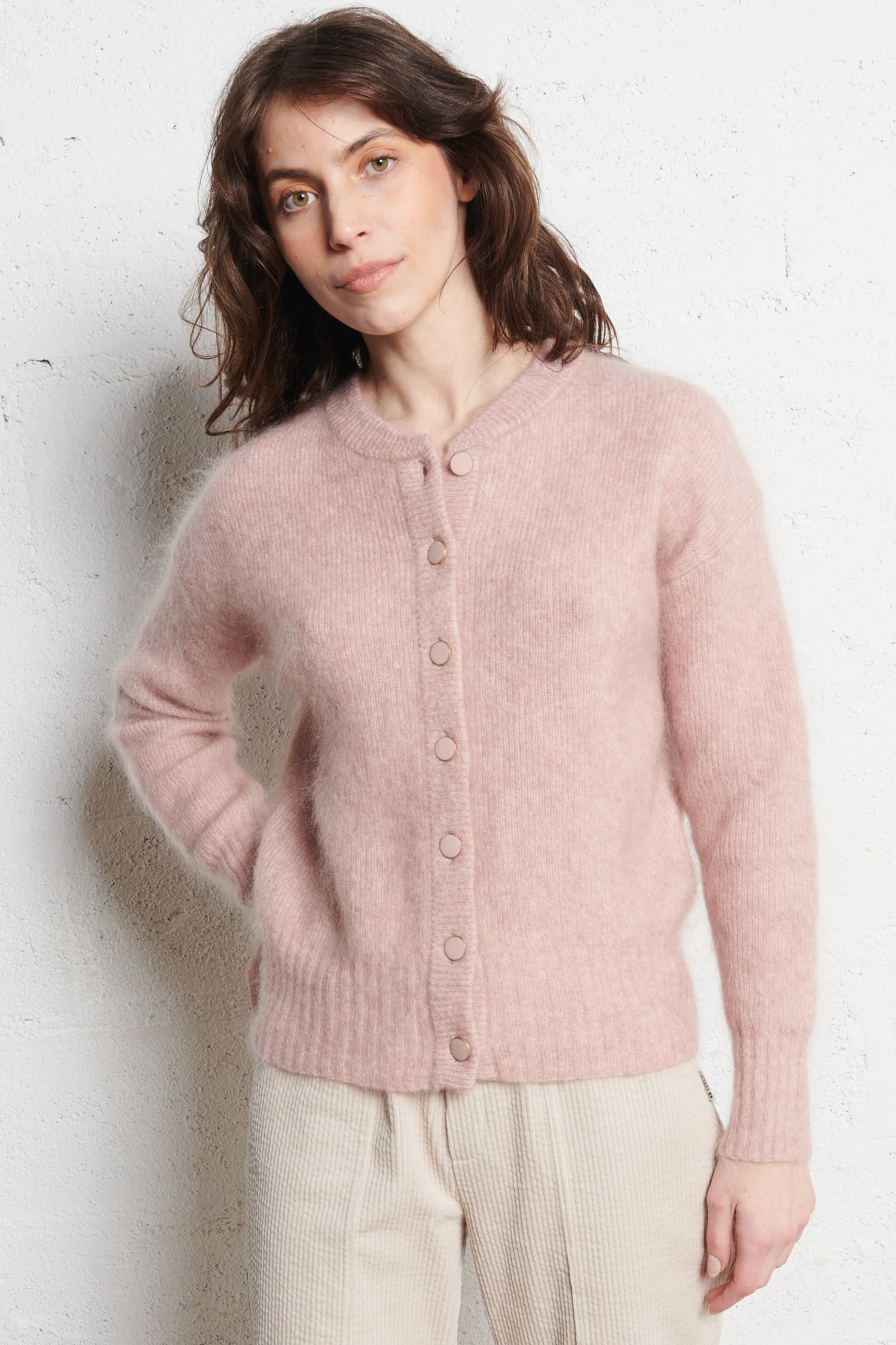 Gilet col rond MAISON 123