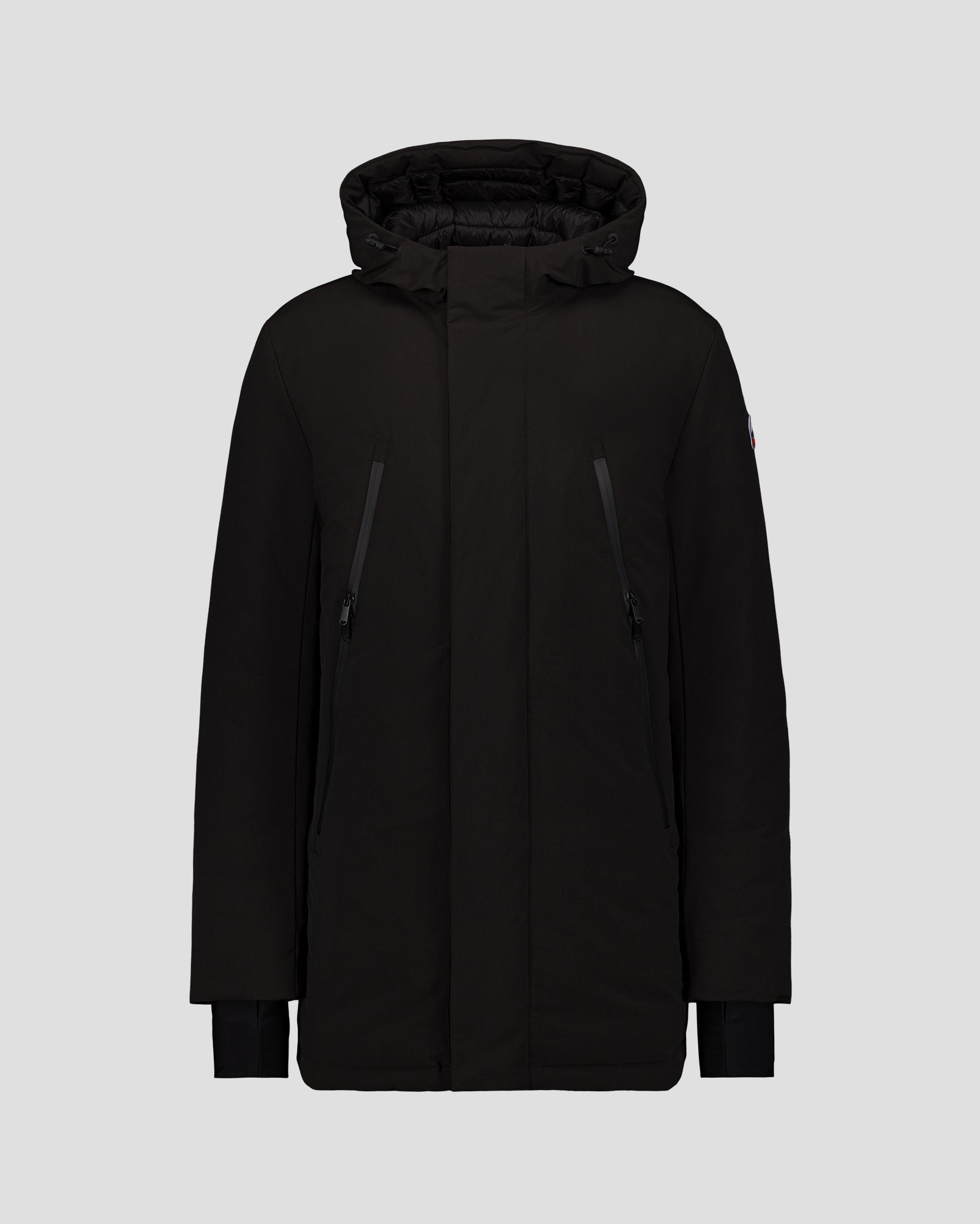 Icefloe hooded long jacket JOTT Black