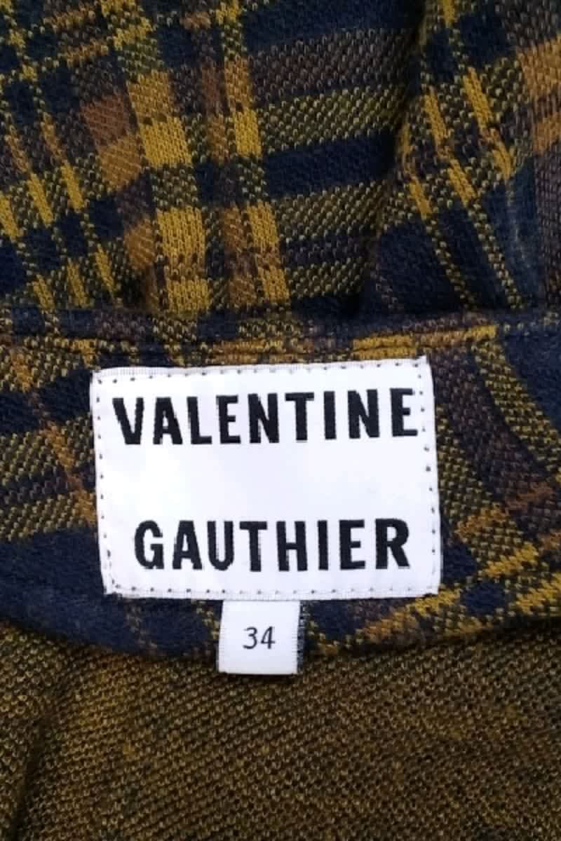 Mini skirt VALENTINE GAUTHIER- SECONDE MAIN Brown