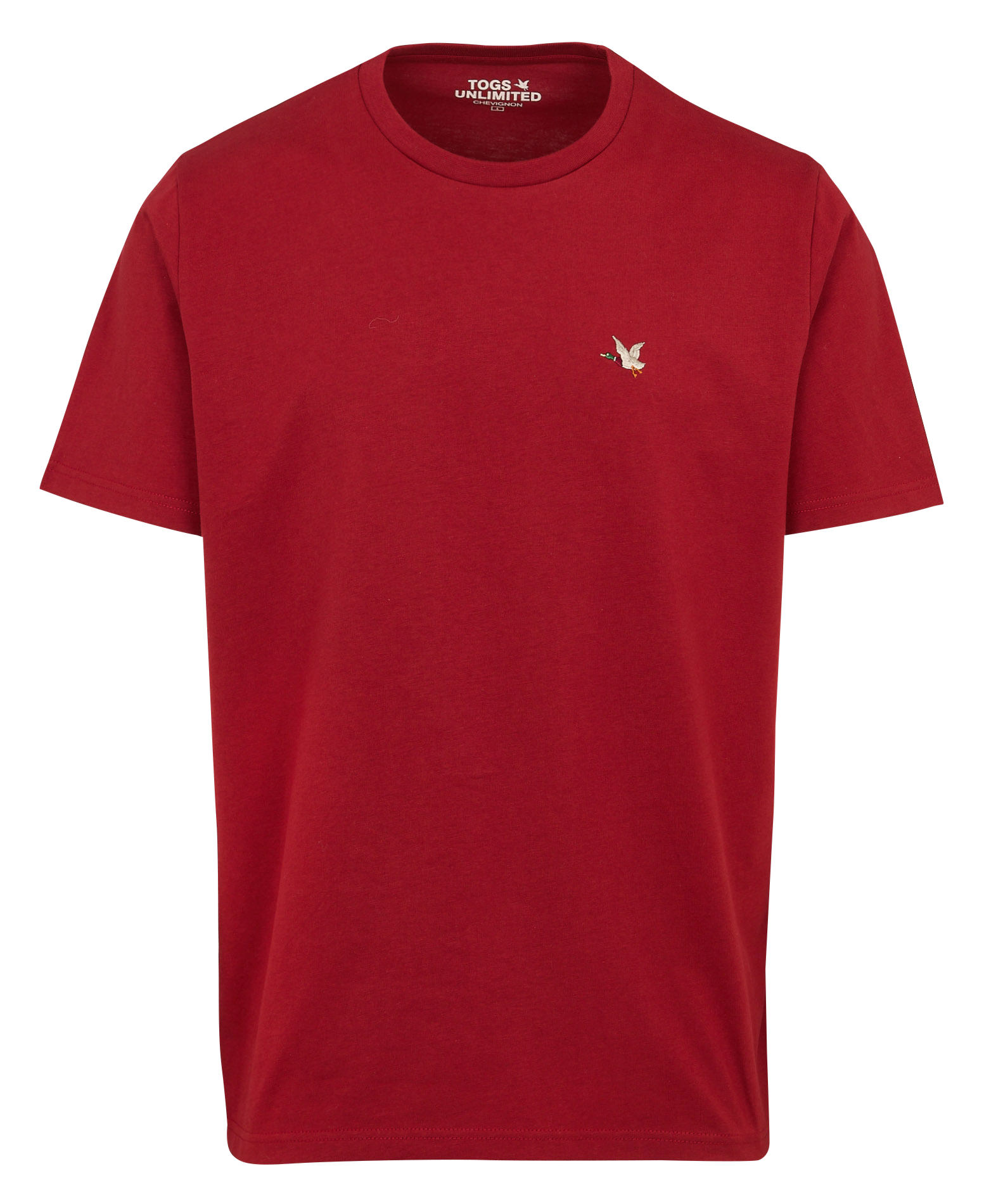 Tee-shirt oversize en coton bio CHEVIGNON Rouge