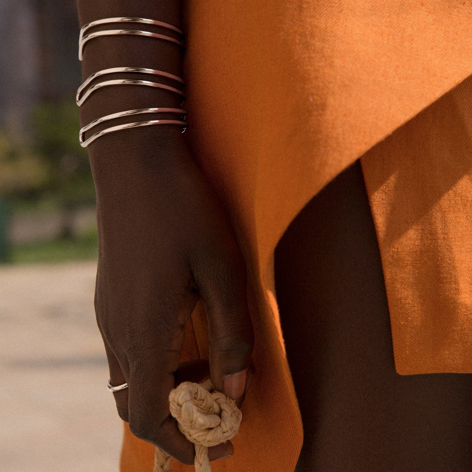 Bracelet réversible, vermeil MAYRENA Argent