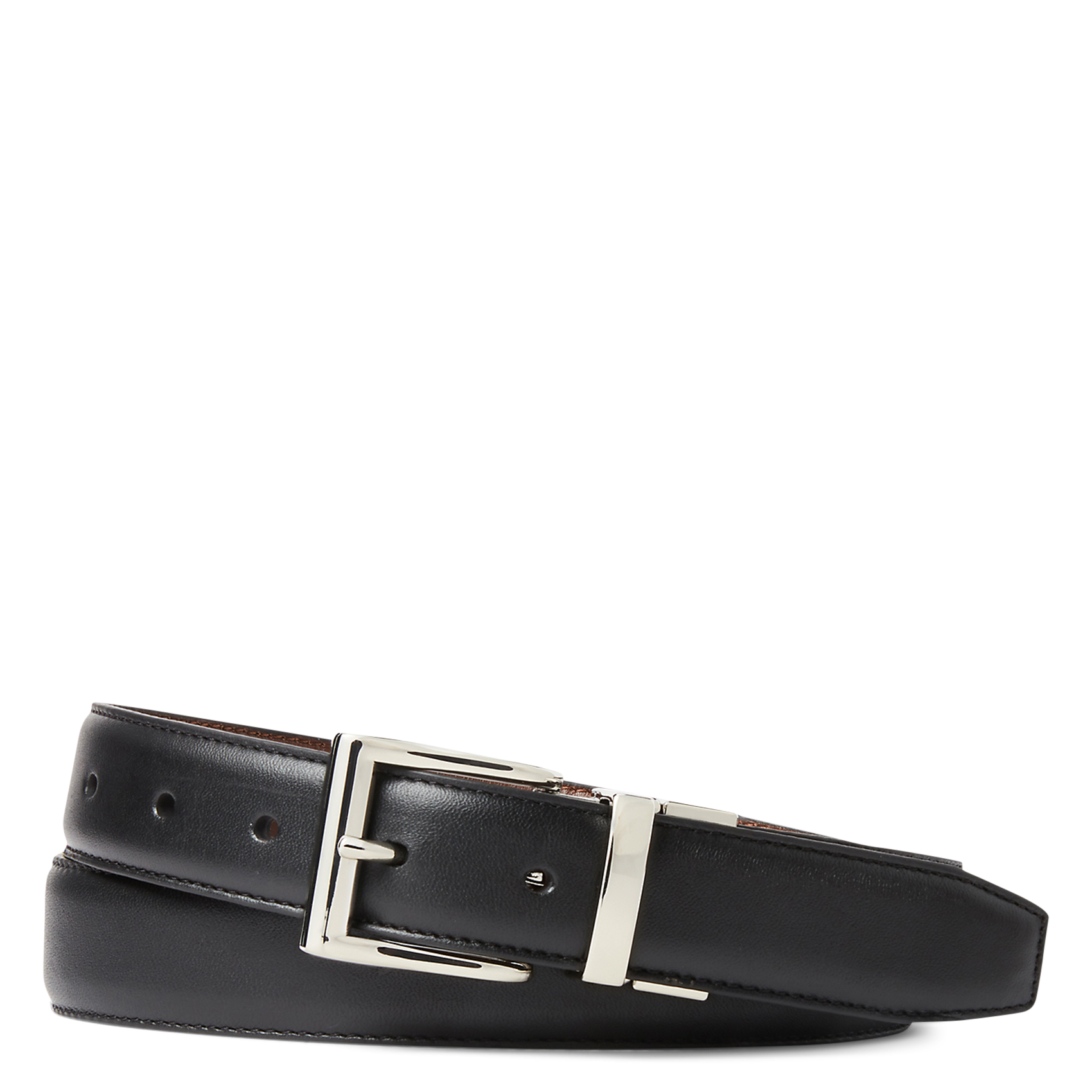 Leren ceintuur met gesp POLO RALPH LAUREN Zwart