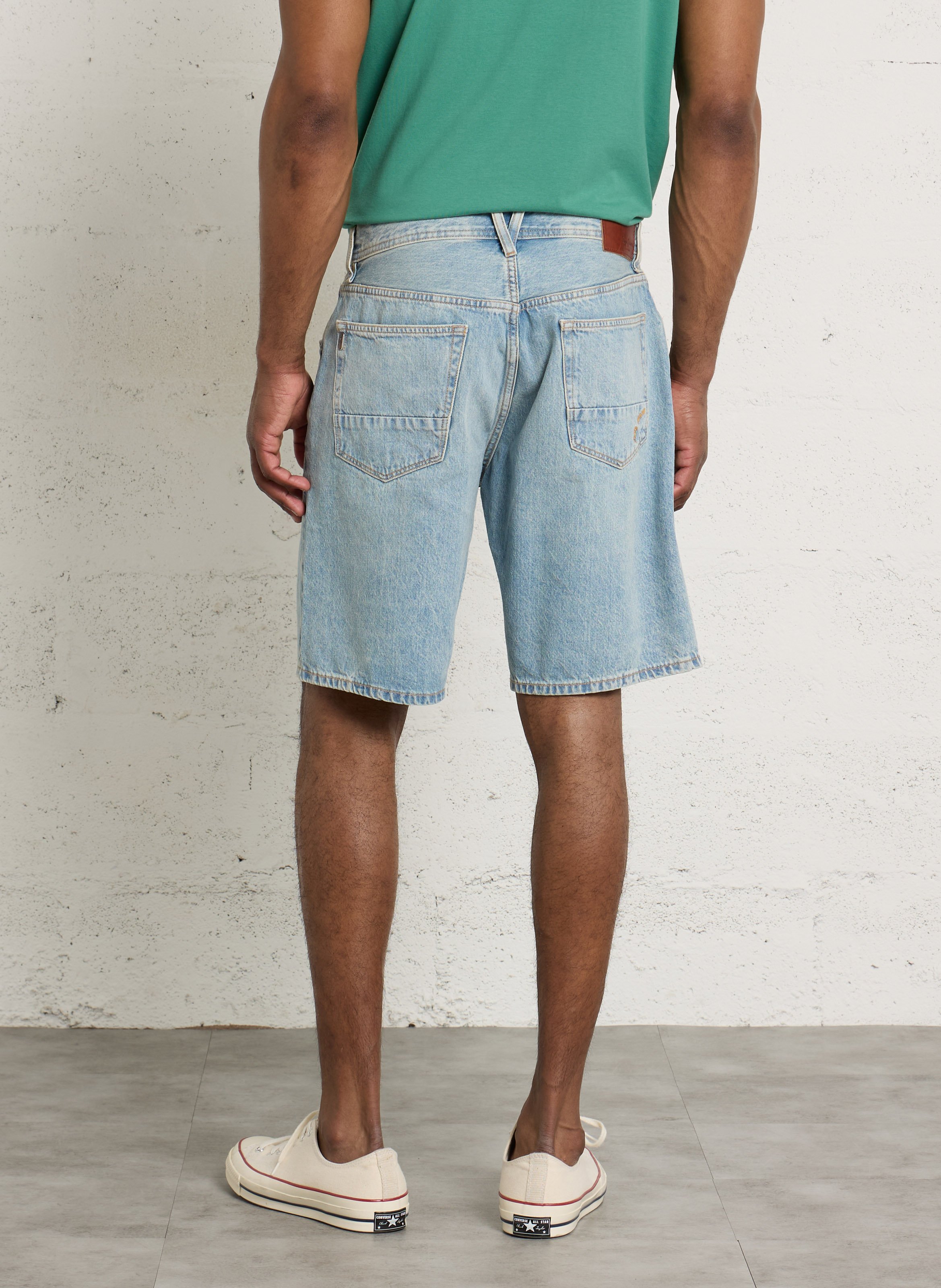 Short en jean PEPE JEANS Bleu