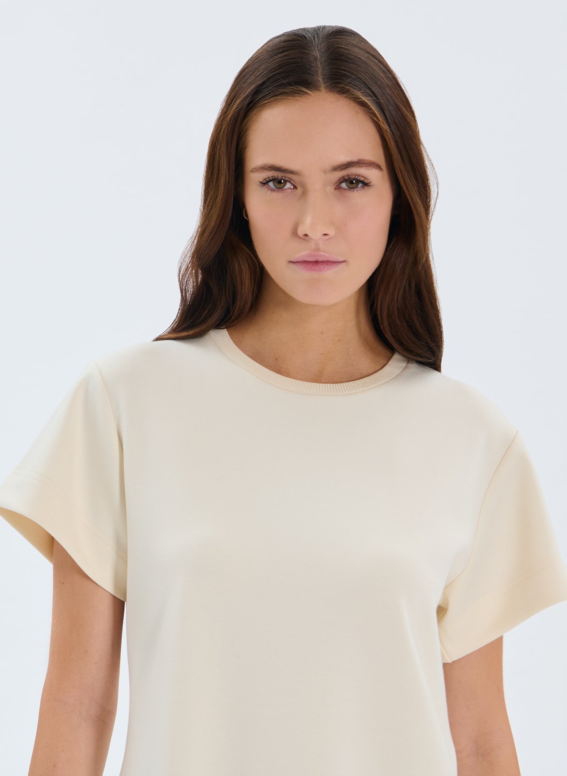 Tee-shirt col rond  ZAPA Blanc