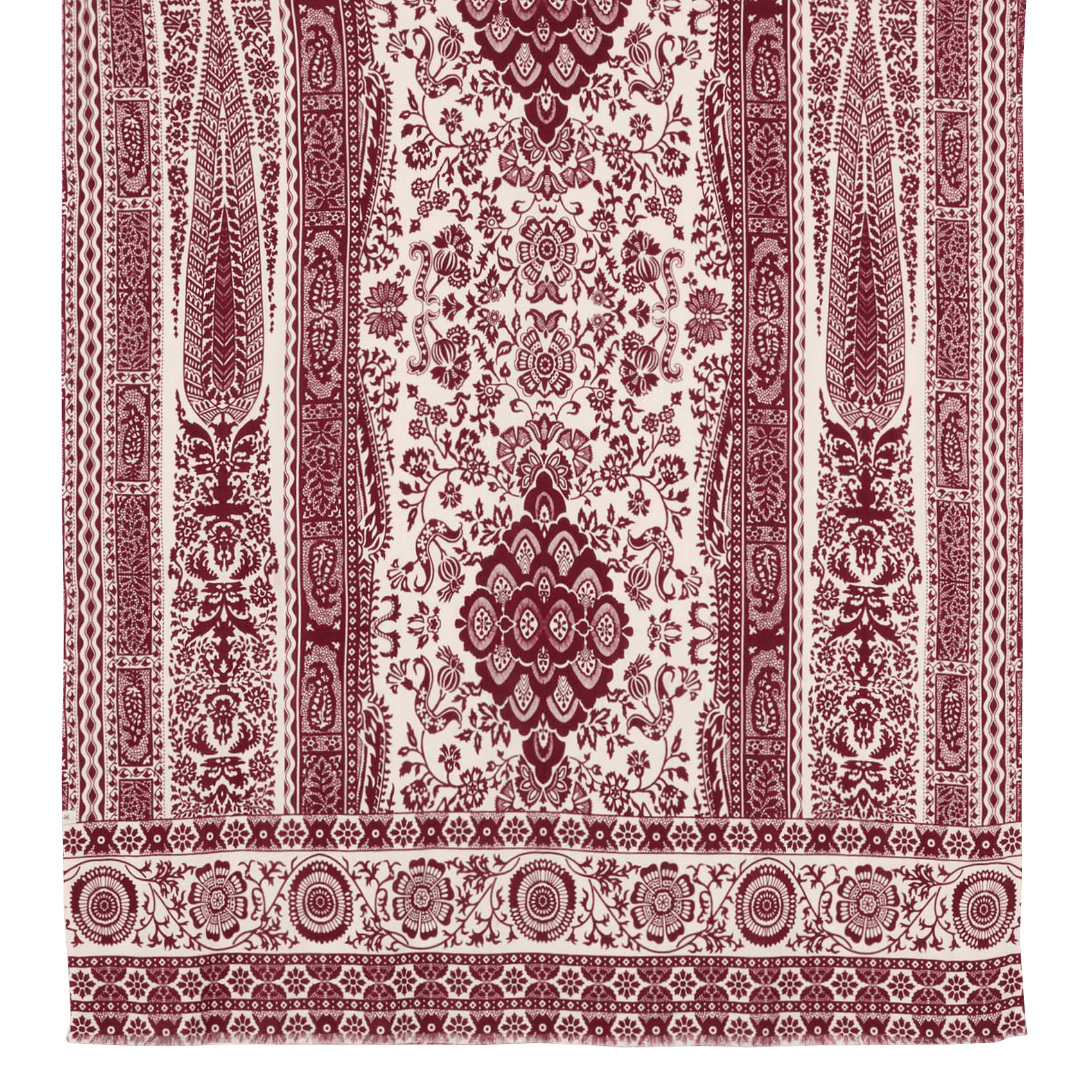 Cotton scarf CHEVIGNON Purple