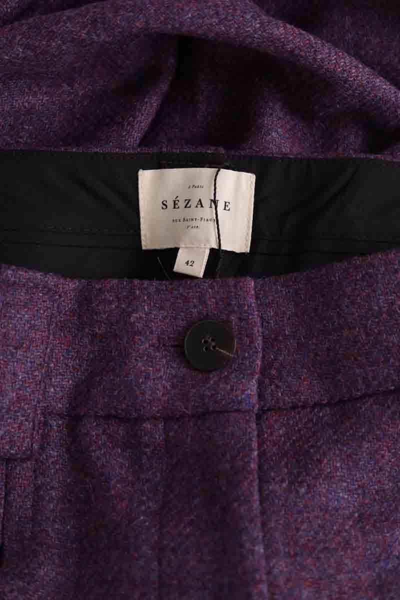 Pantalon large SEZANE - Seconde main Violet