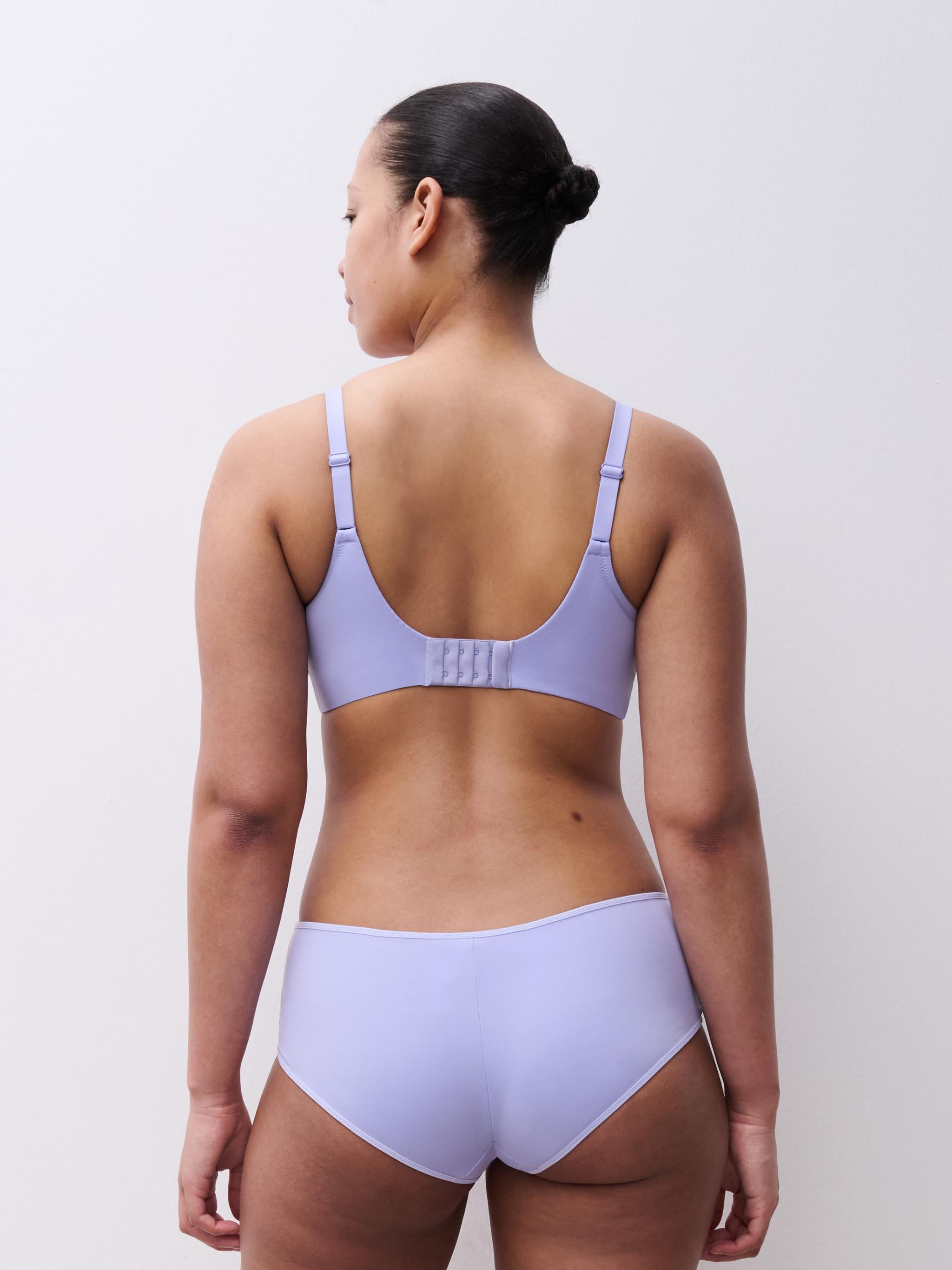 Lace boy shorts CHANTELLE Purple
