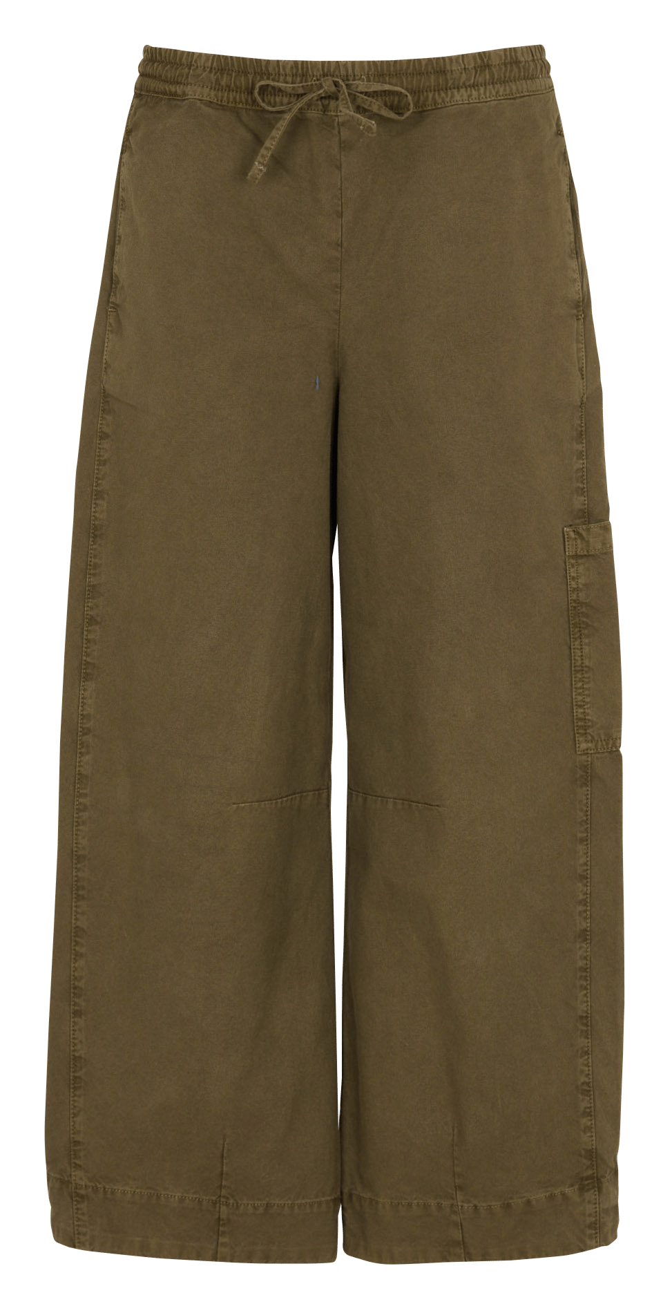 Pantalon large en coton bio DAMSON MADDER Vert