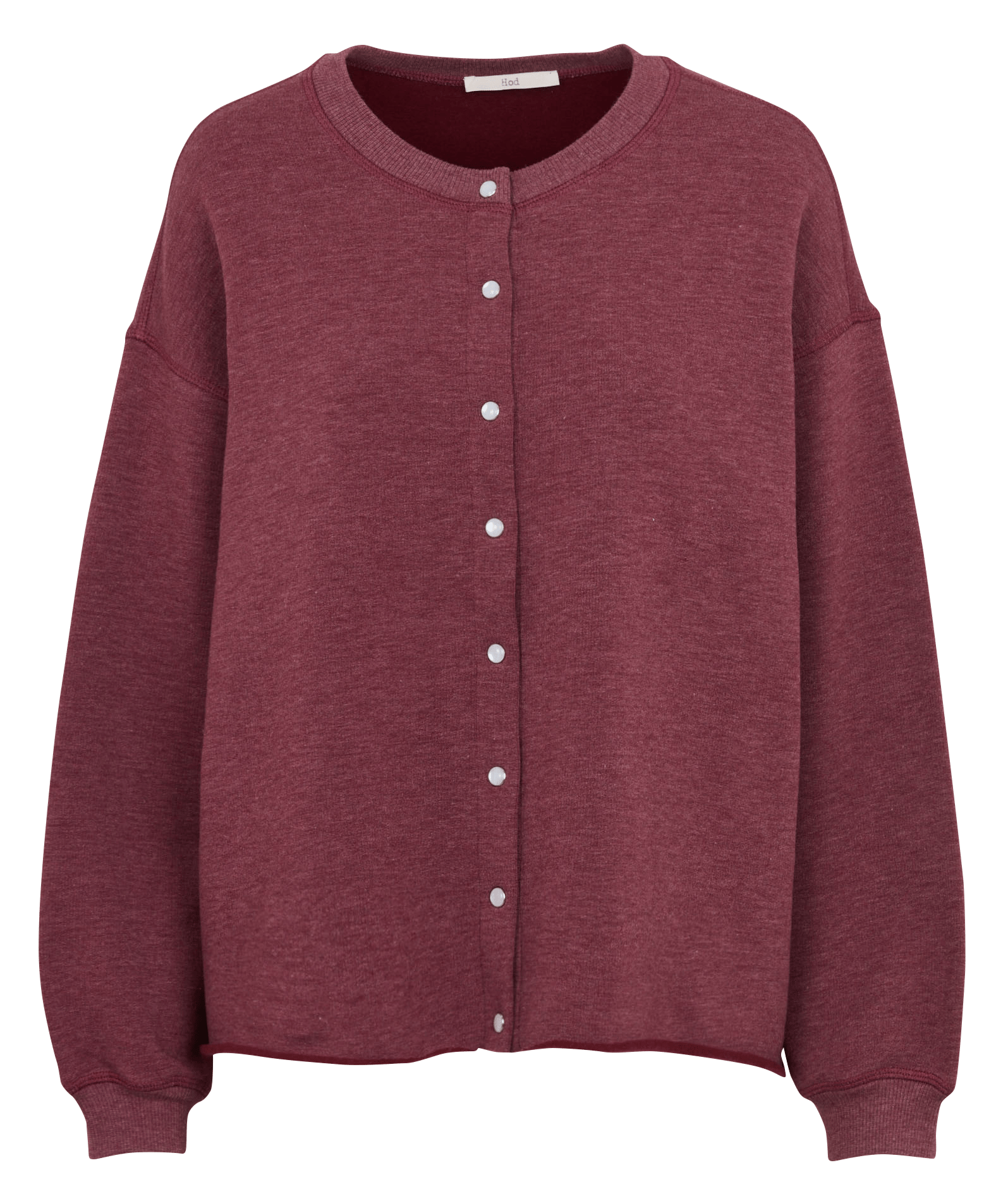 Gilet col rond en coton mélangé HOD PARIS