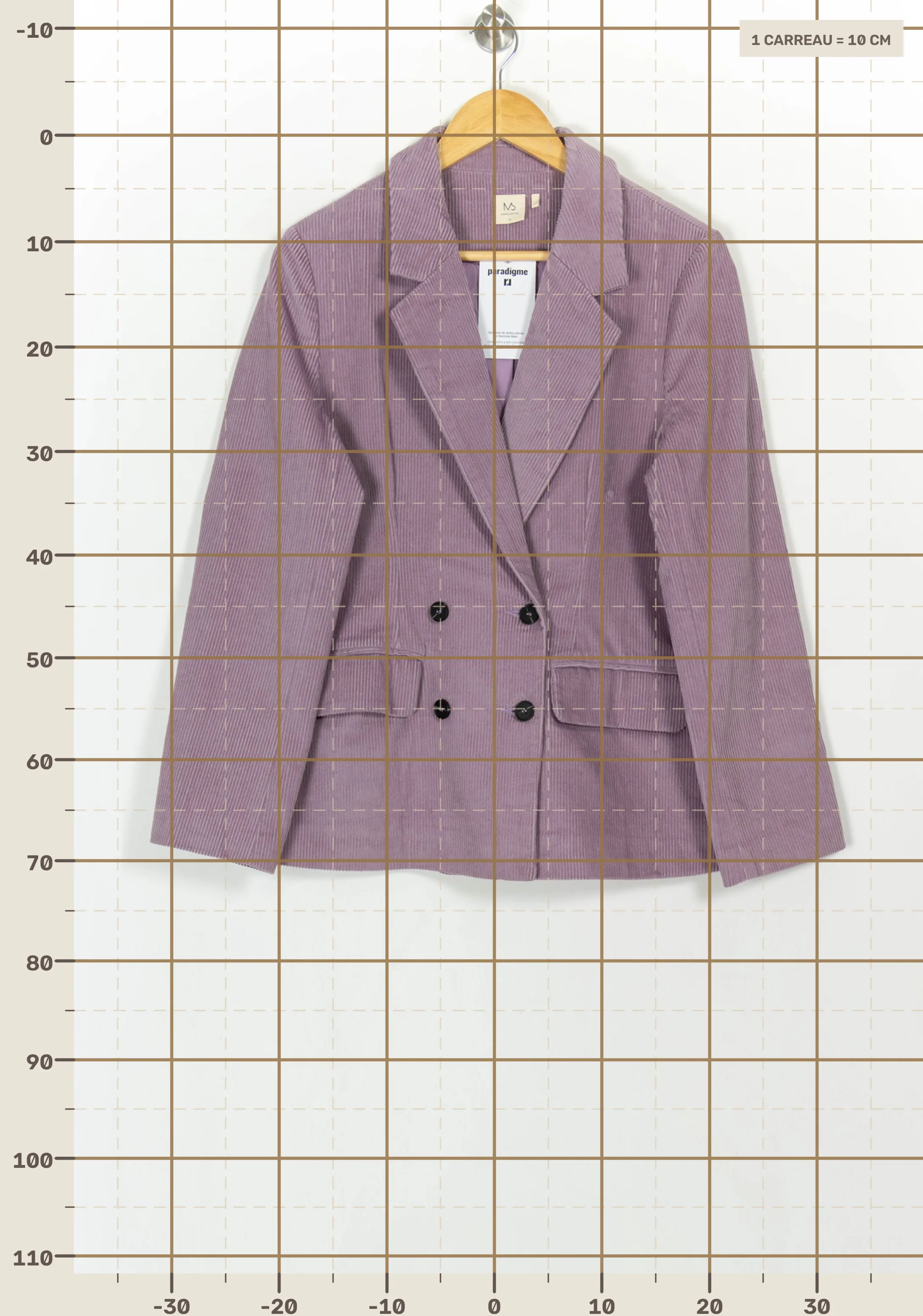 Jacket MARIE SIXTINE - SECONDE MAIN Purple
