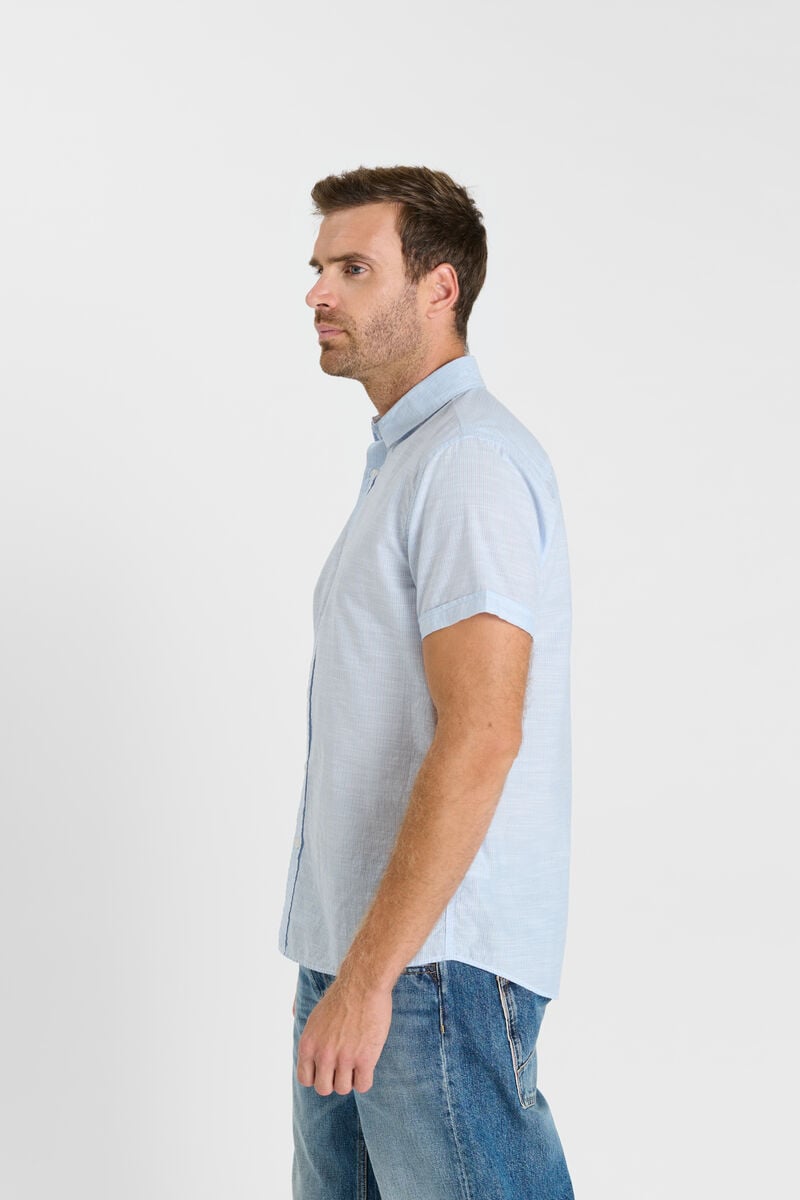 Buttoned shirt LE TEMPS DES CERISES Blue