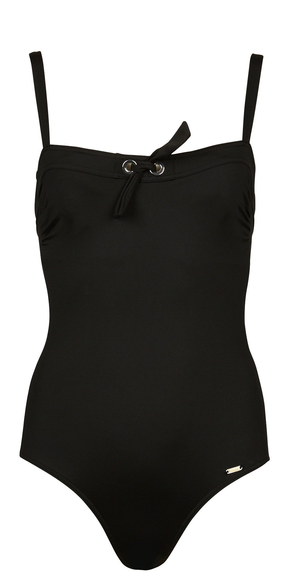 Maillot de bain 1 pièce coques ampliformes LIVIA Noir