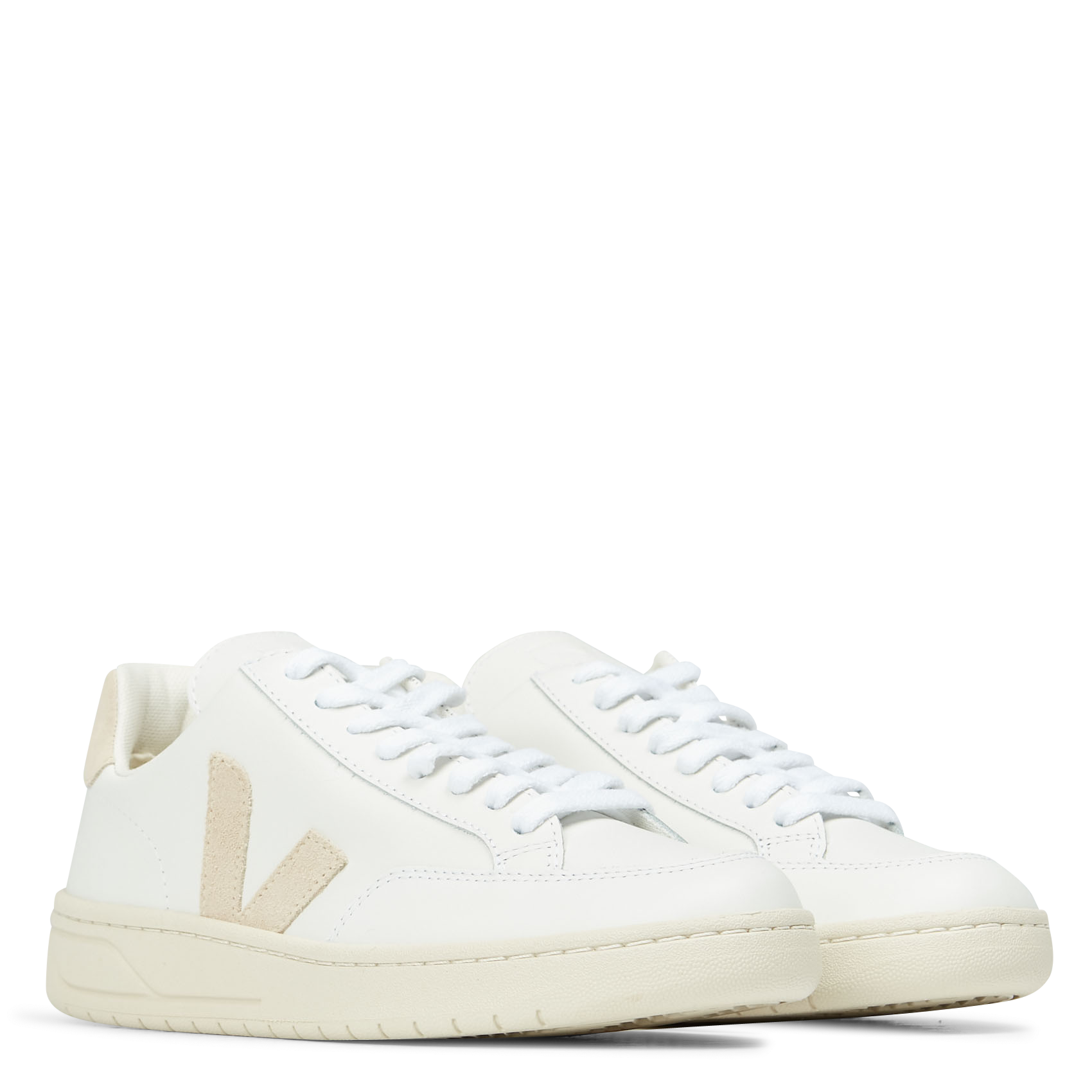 Veja V-12 - Ledersneaker VEJA Weiss