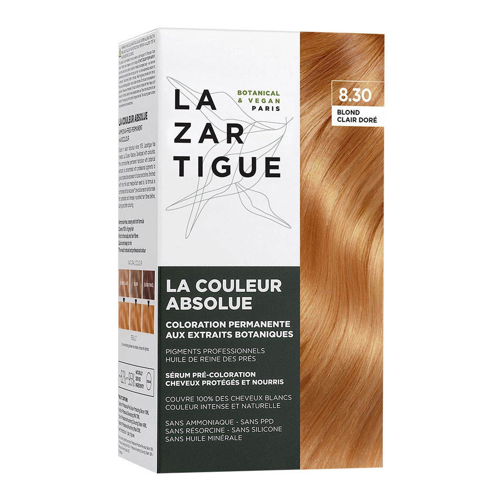 COULEUR ABSOLUE LAZARTIGUE 8.30 blond clair dore