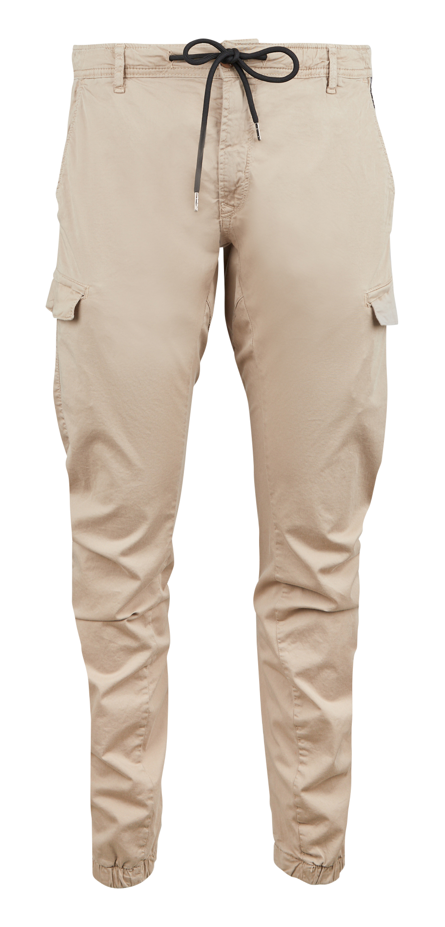 Pantalon cargo regular-fit en coton stretch  BlancLE TEMPS DES CERISES