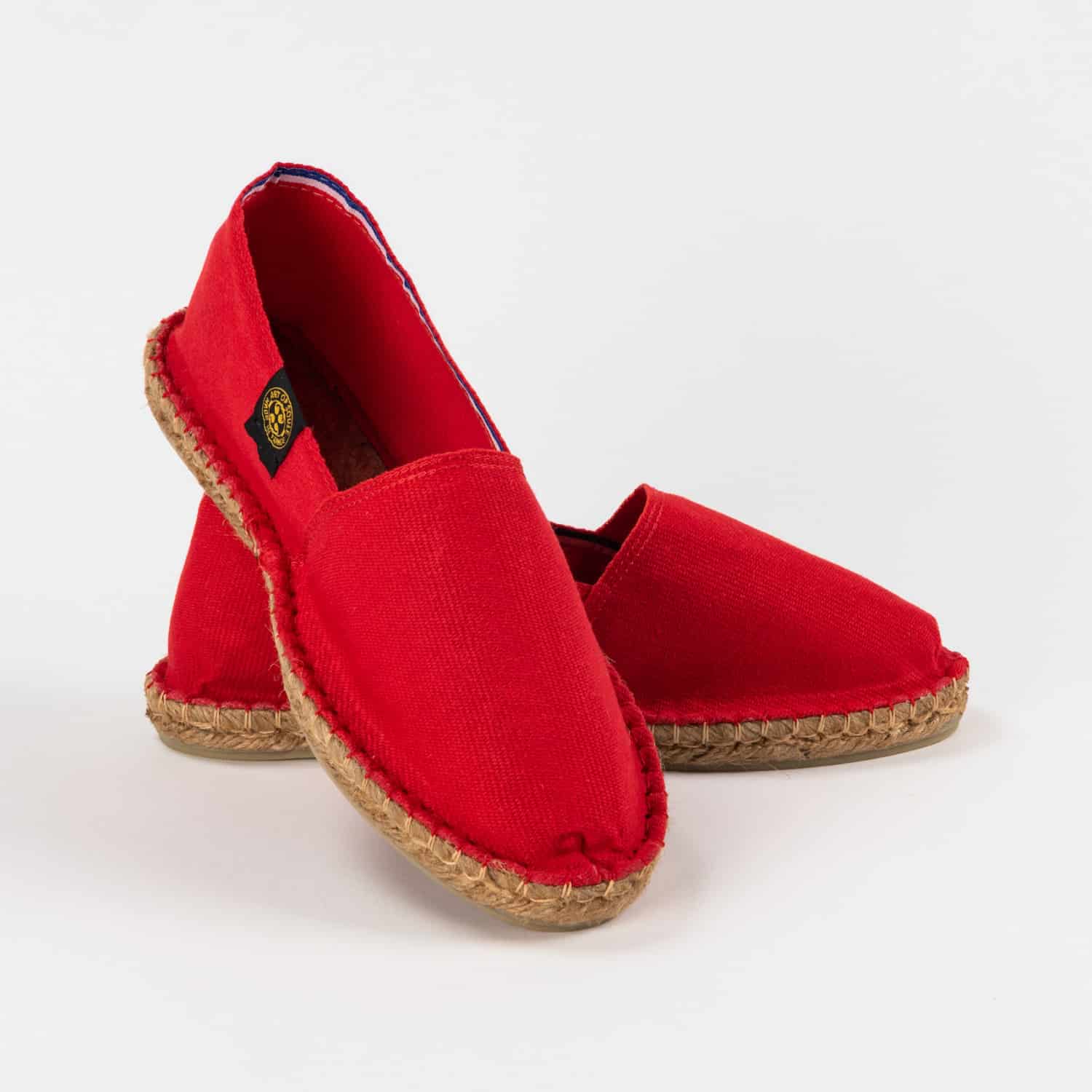 Striped espadrilles ART OF SOULE Red
