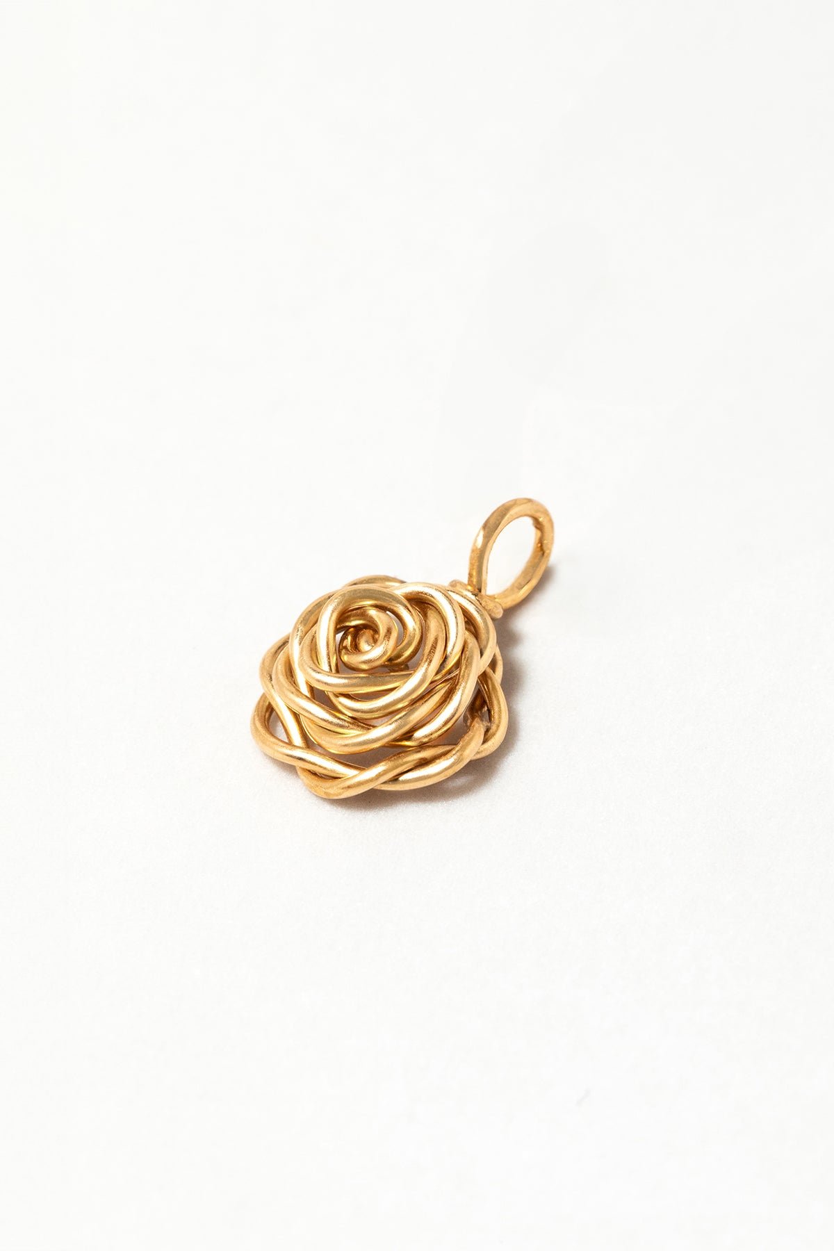 750 gold rosa pendant YAY Golden