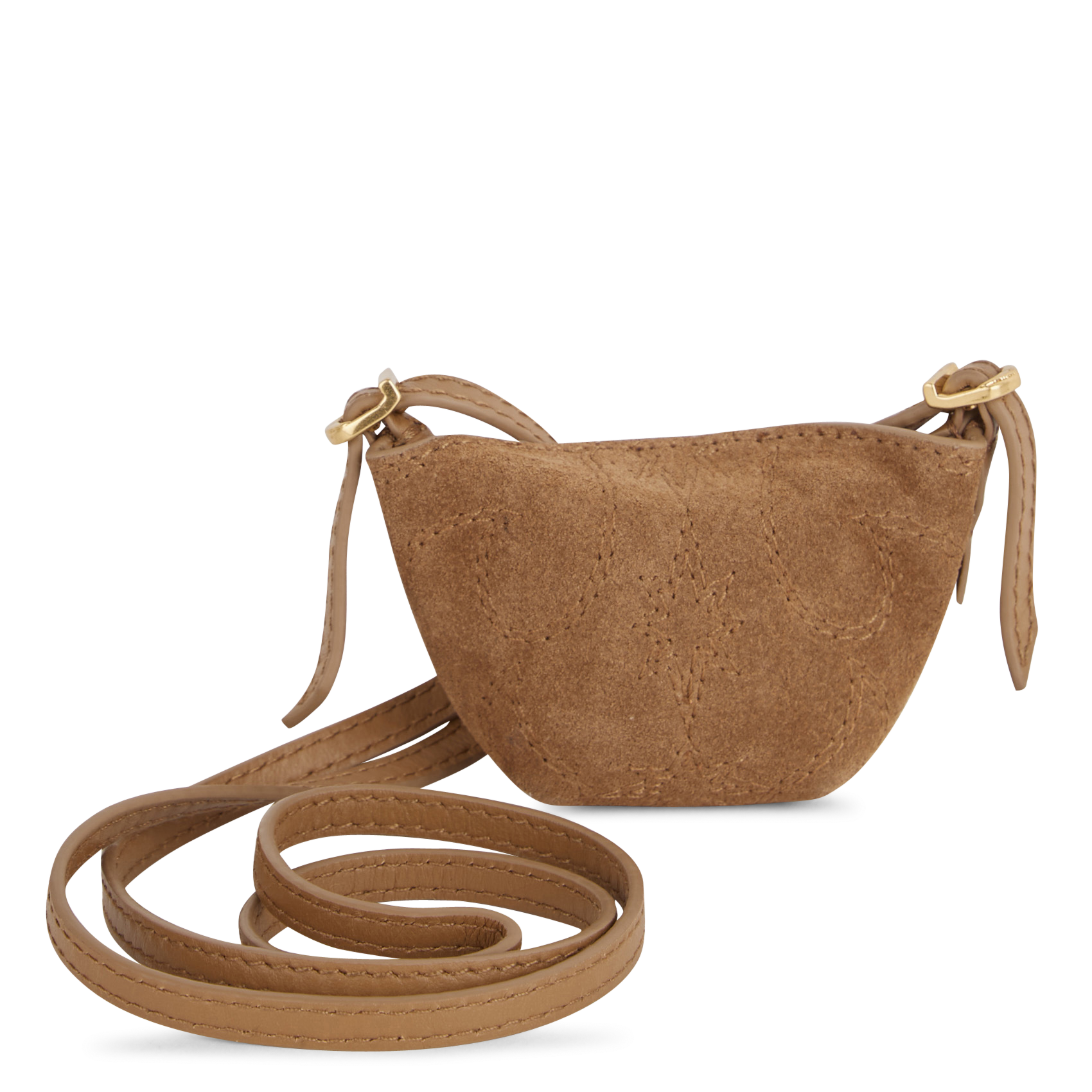 Leder-Umhängetasche ZADIG&VOLTAIRE Braun