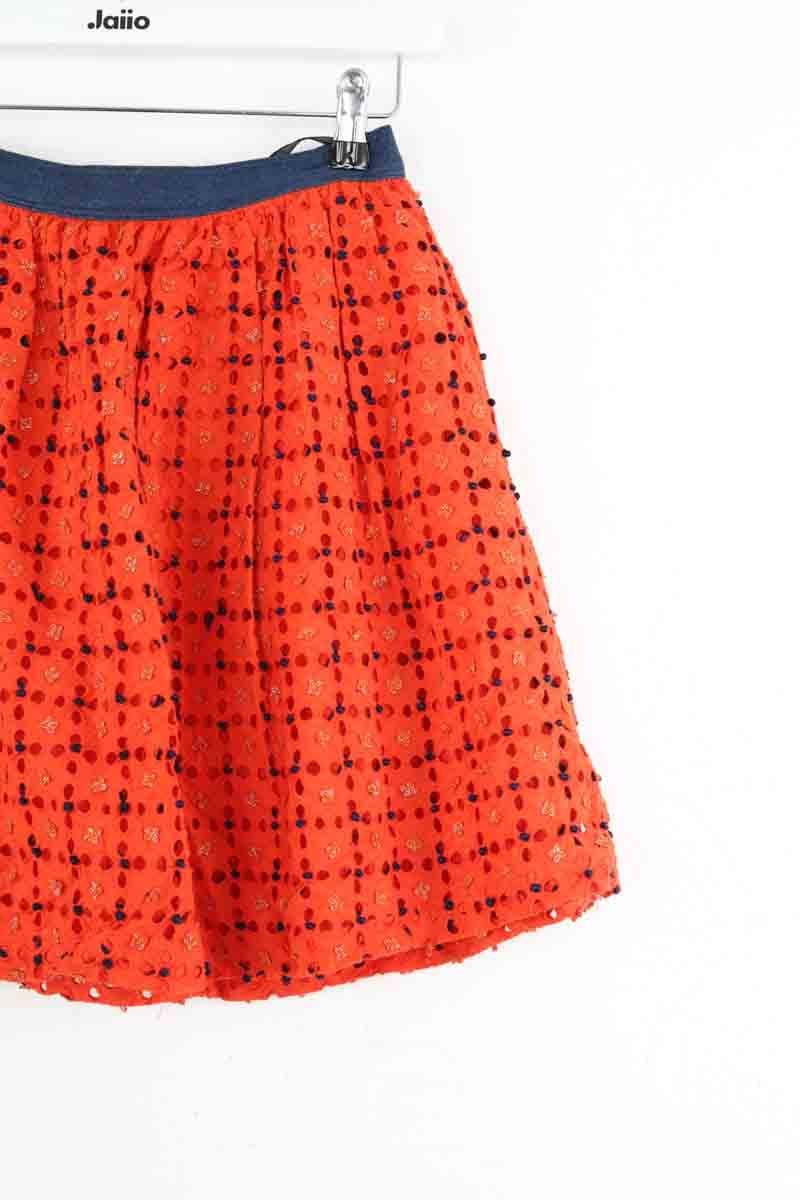 Cotton mini skirt Manoush - Seconde Main Red