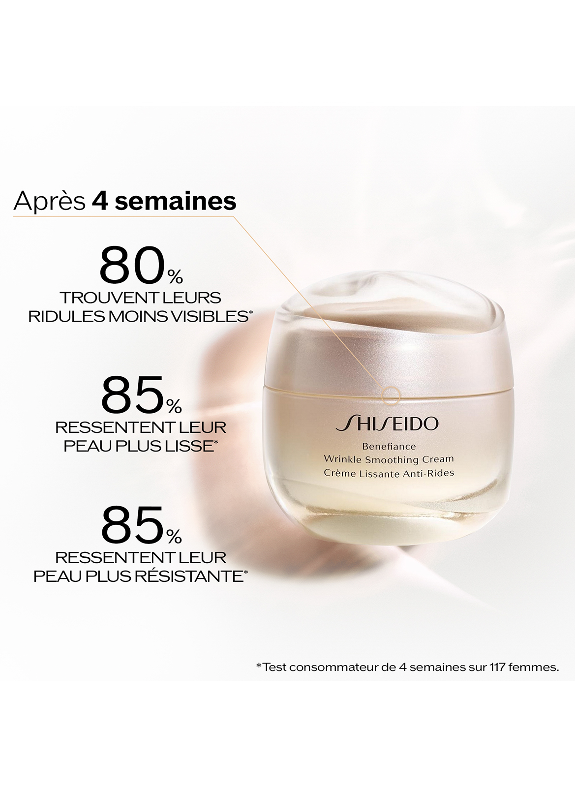 Benefiance - Glättende Anti-Falten-Creme SHISEIDO No color