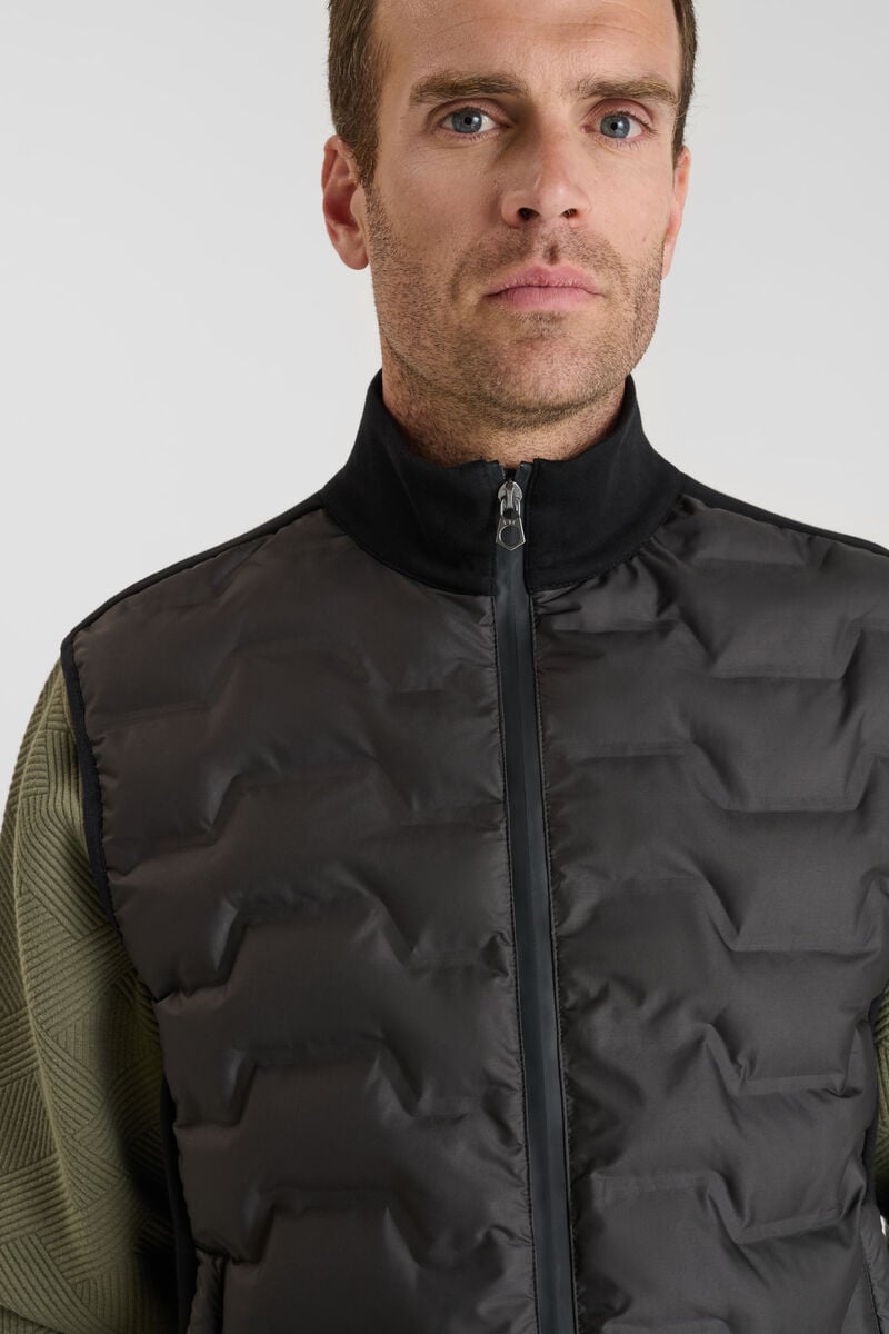 Sleeveless jacket LE TEMPS DES CERISES Black