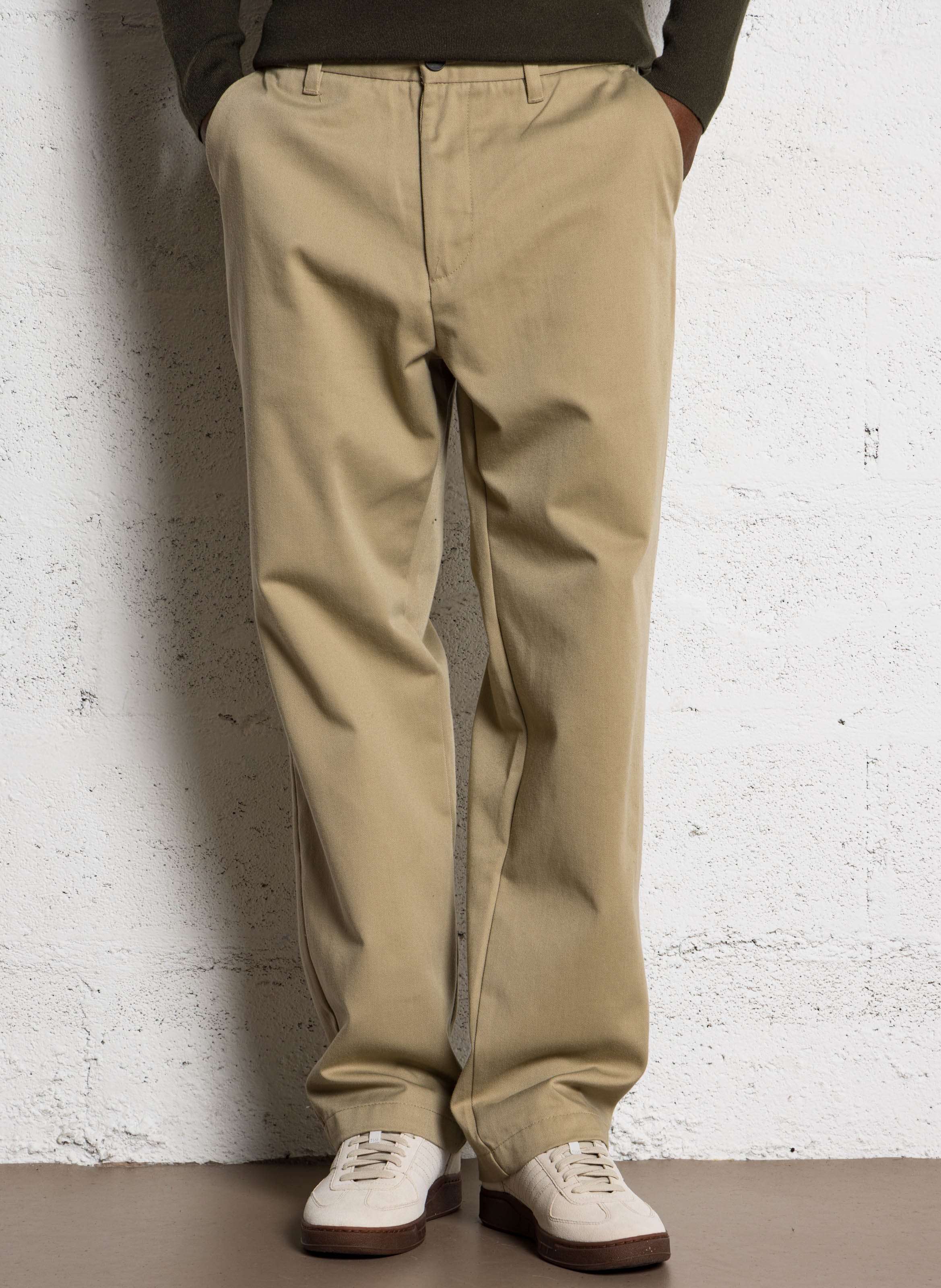 Pantalon chino  SOLID Beige