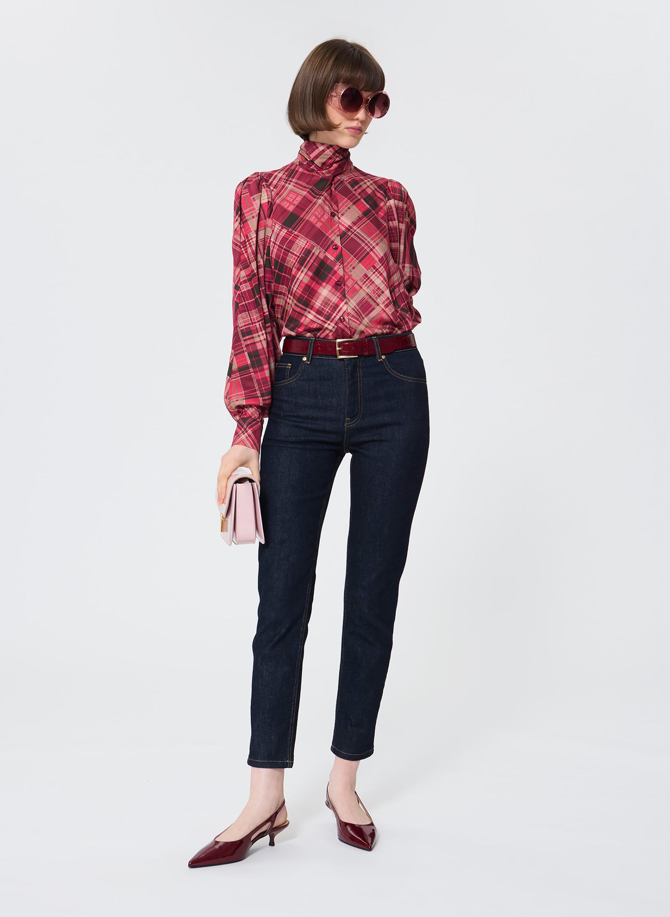 Jeans dritti TARA JARMON Blu