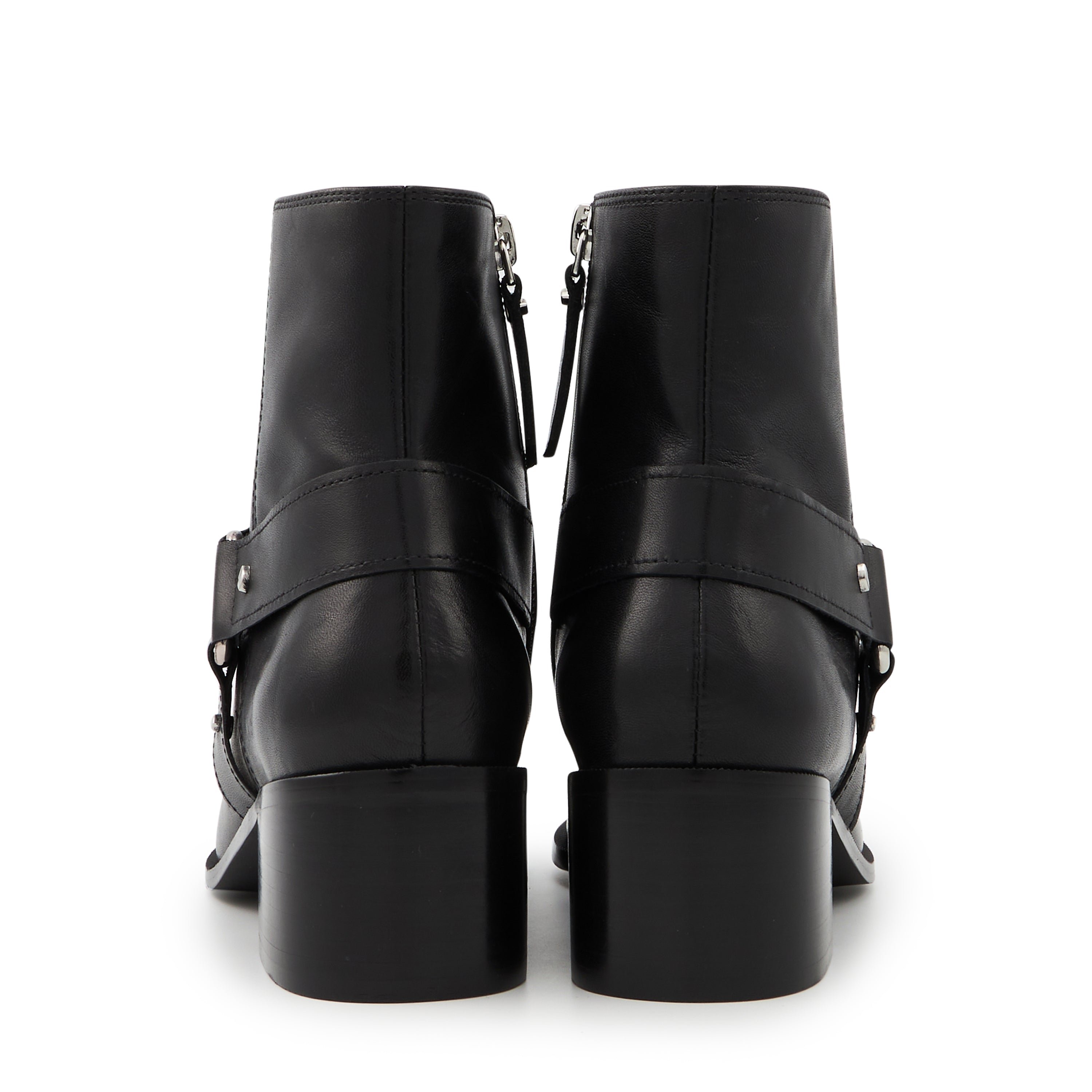 Luna smooth leather BONS BAISERS PARIS Black