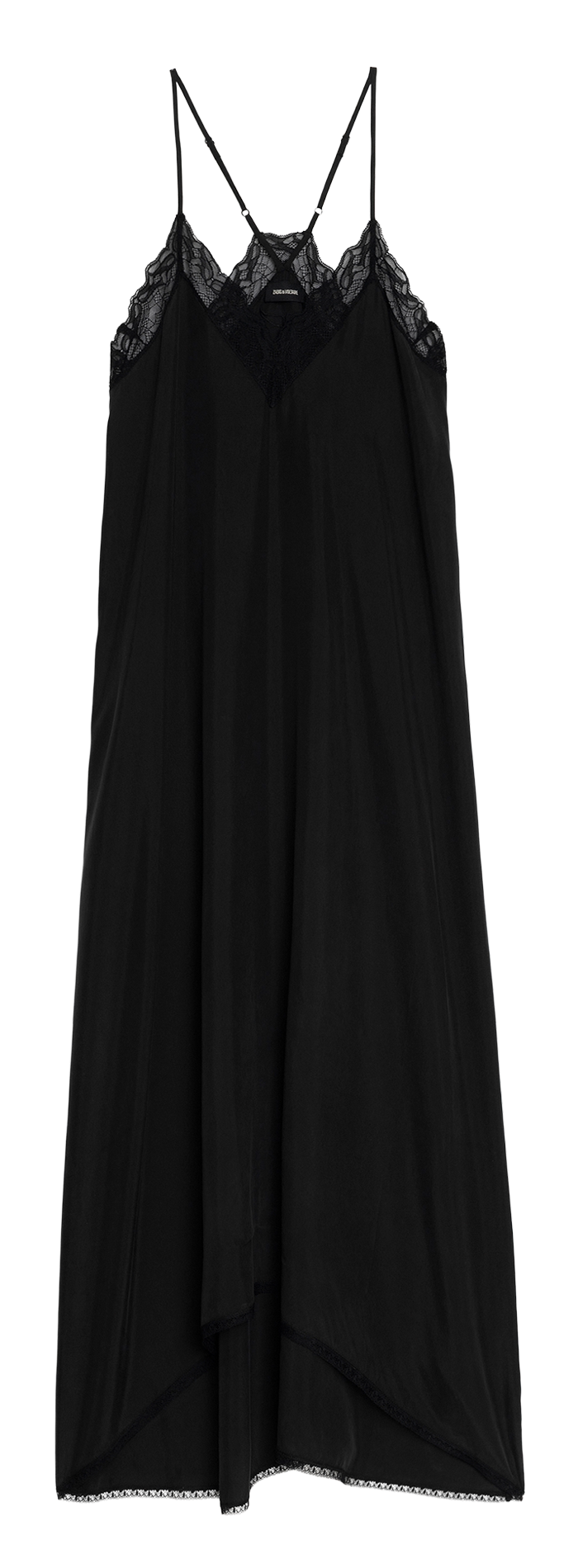 Langes Seidenkleid ZADIG&VOLTAIRE Schwarz
