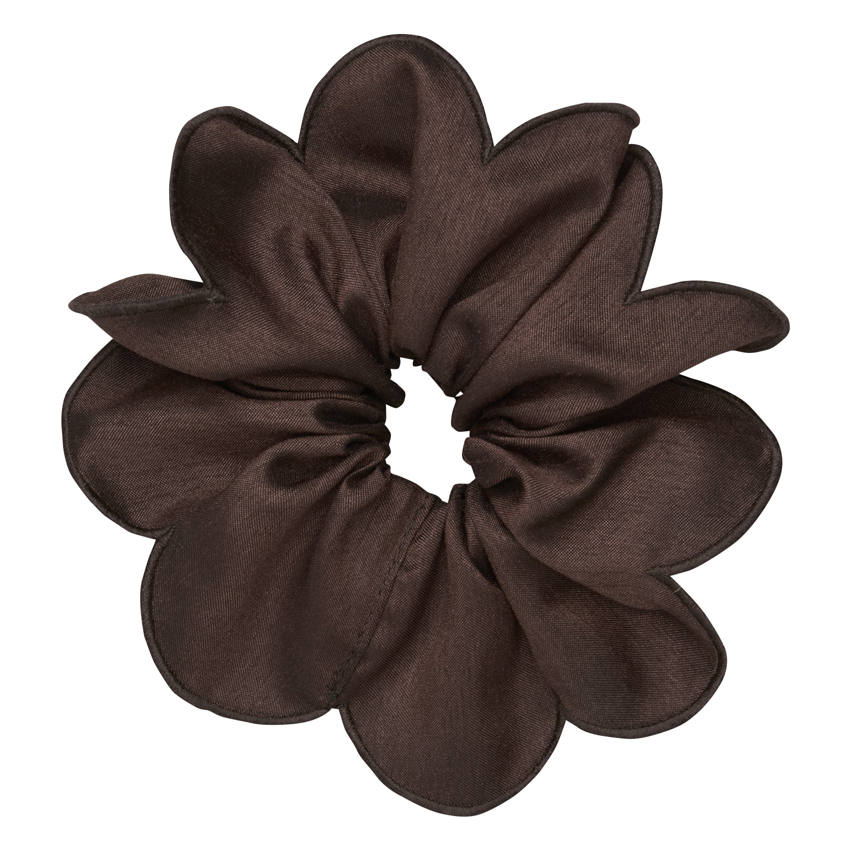 Chouchou mit elastischem Band BECKSONDERGAARD Braun