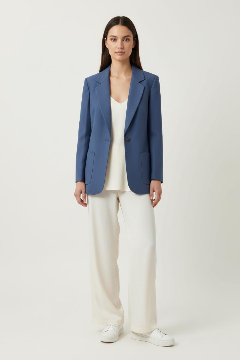 JACKET TARA JARMON - Seconde Main Blue