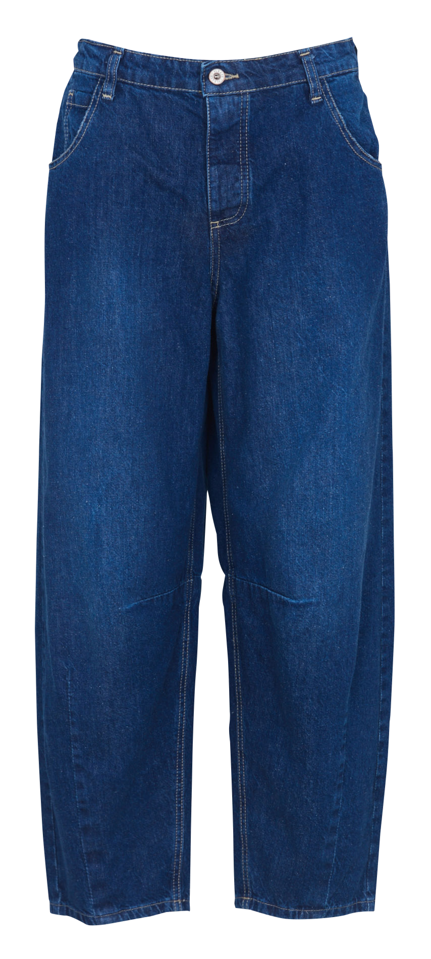 Jean baggy en coton PLEASE Bleu