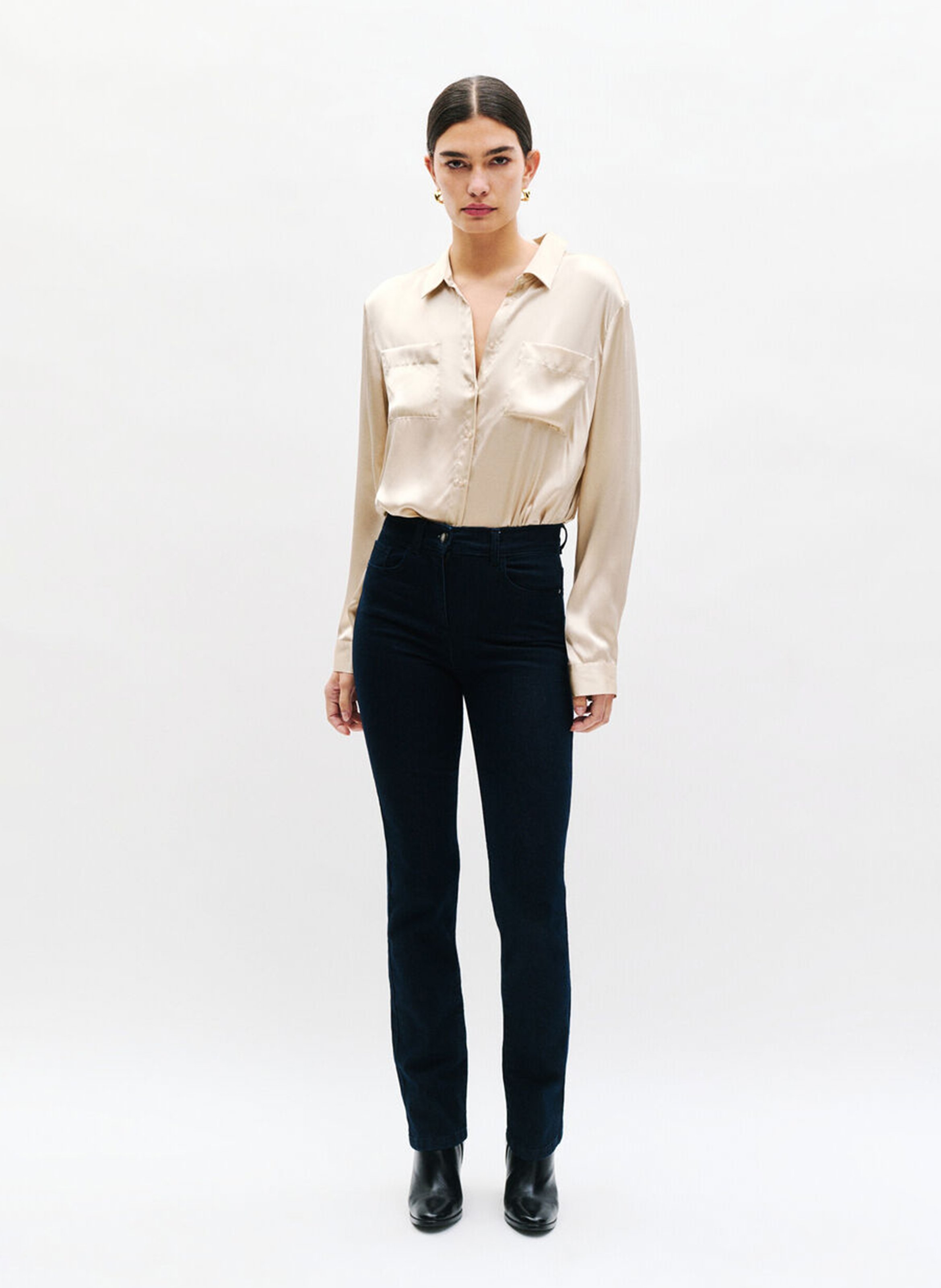 Jean flare CAROLL Bleu