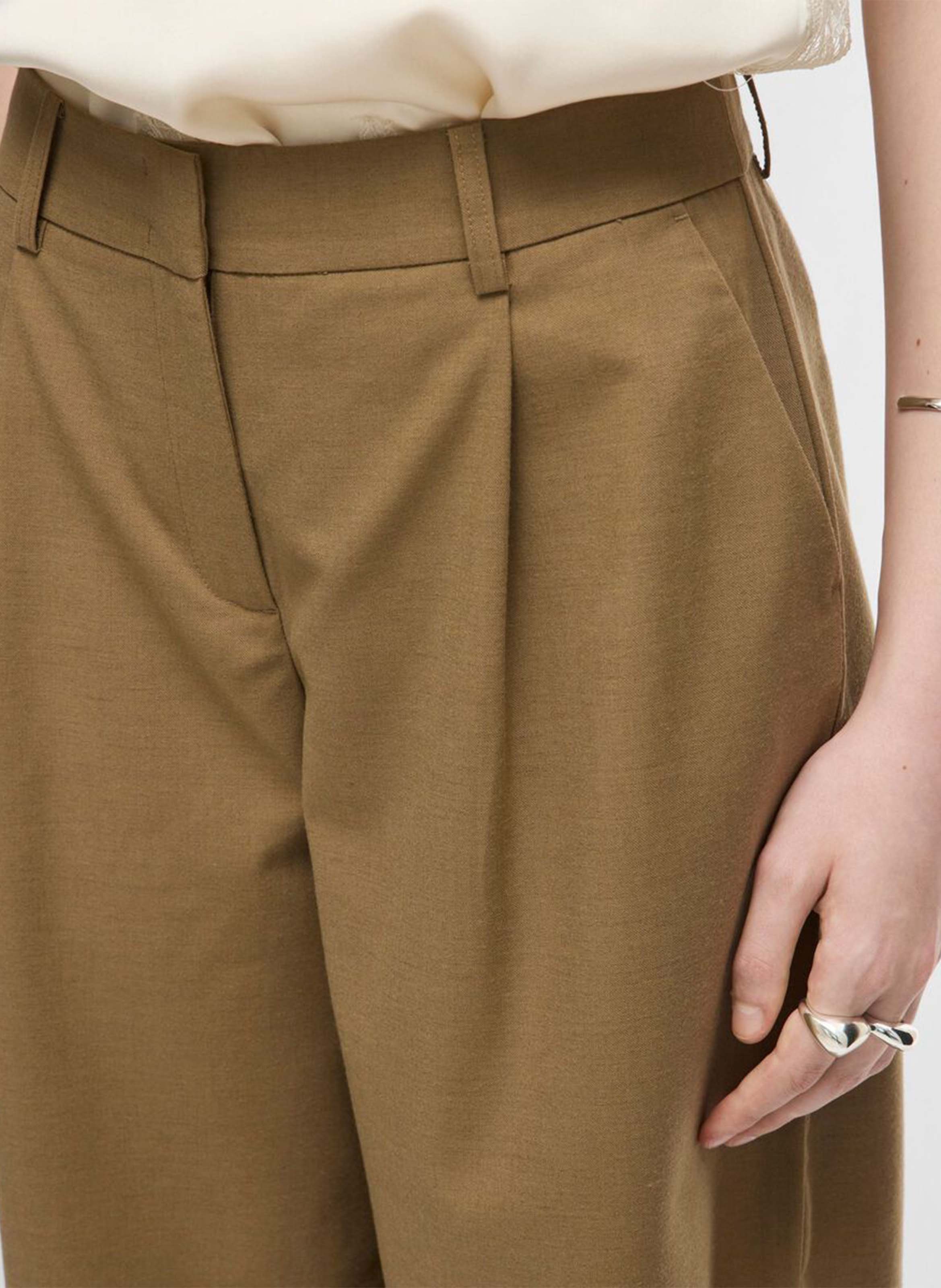 Baumwollbermuda ROUGE EDIT Braun