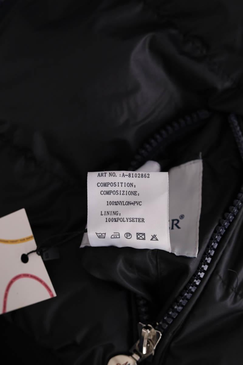 Lightweight quilted padded jacket with high neck MONCLER - Seconde Main Black