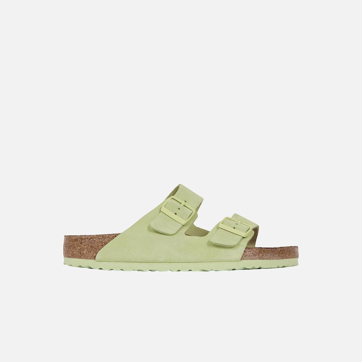 Arizona flat sandals BIRKENSTOCK Green