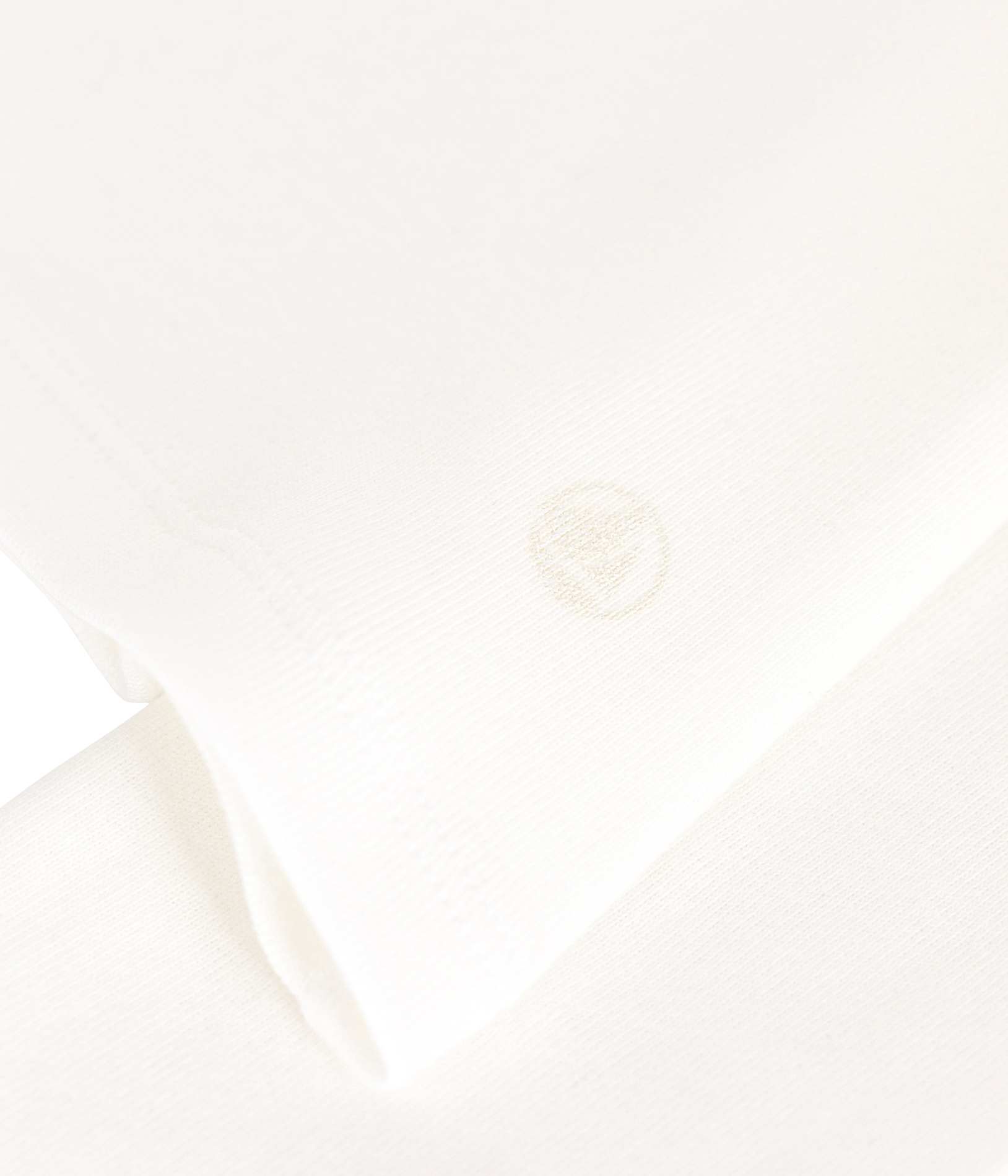 Tee-shirt col rond en coton PETIT BATEAU Blanc