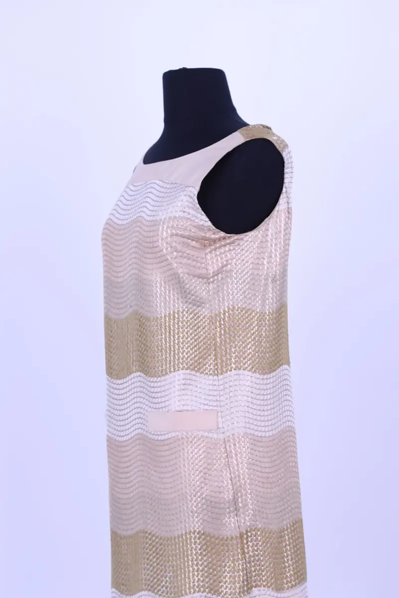 Dress TARA JARMON - Seconde Main Golden