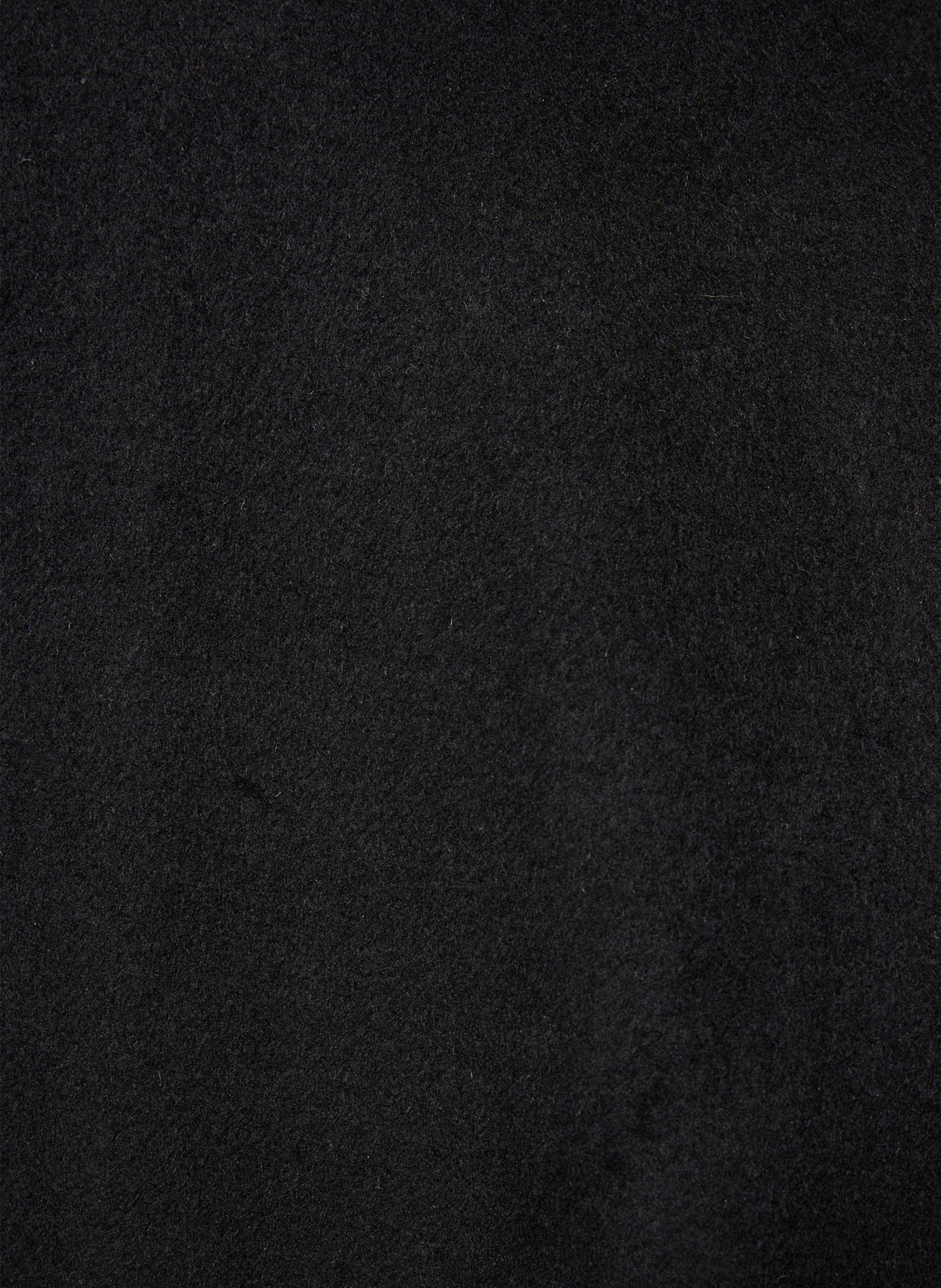 Plain straight-cut peacoat in a wool blend LA FEE MARABOUTEE Multicolored