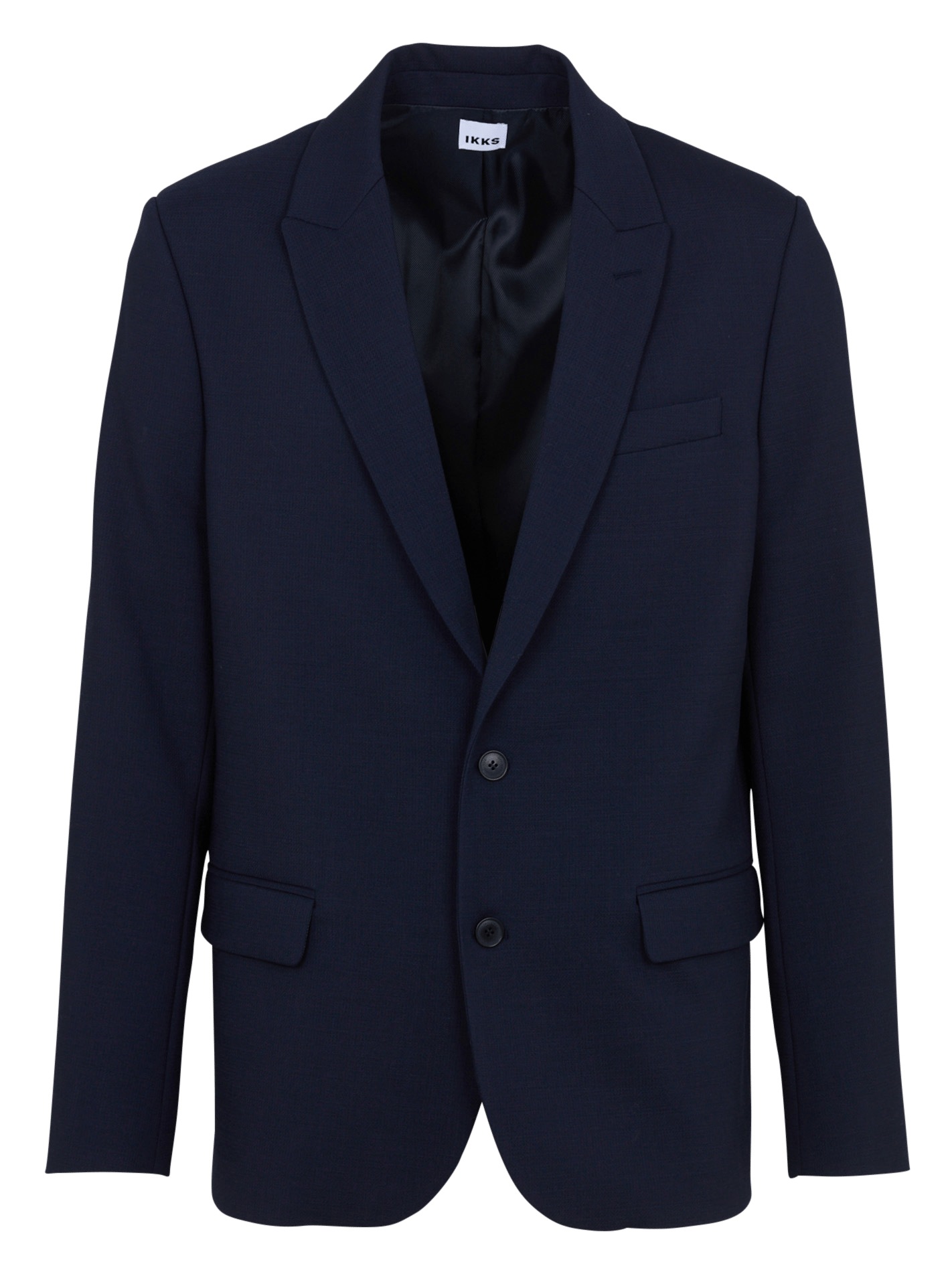 Veste droite col tailleur  IKKS Bleu