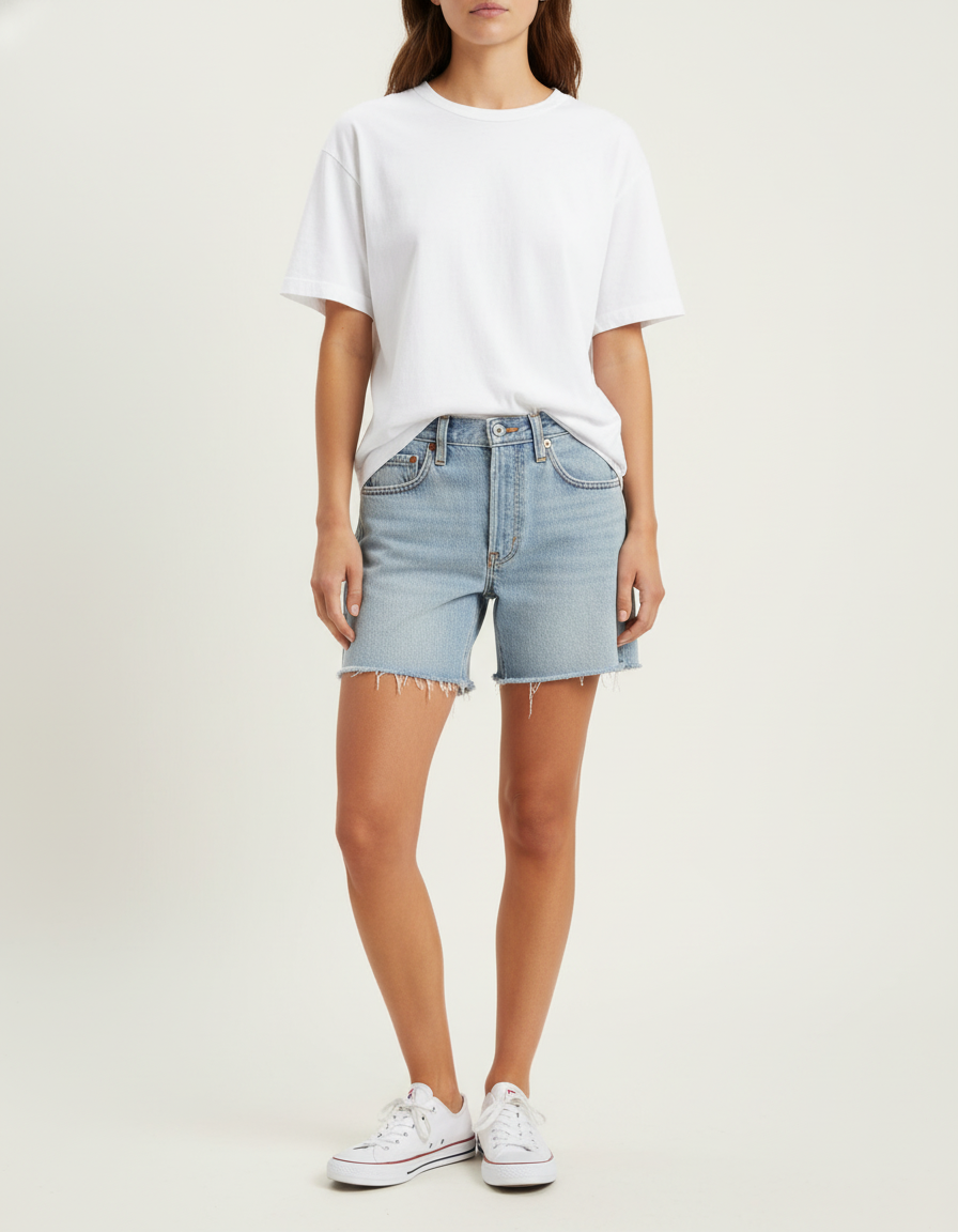 Denim shorts LEVI'S - Seconde main Blue